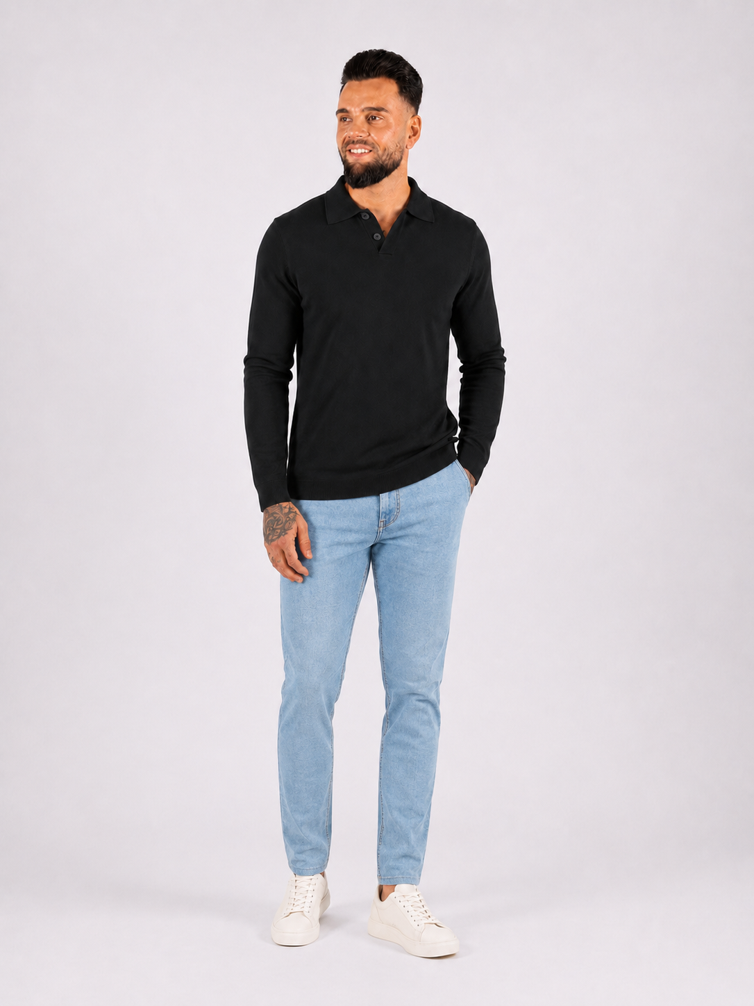 Jeans straight fit light blue - Frankie's