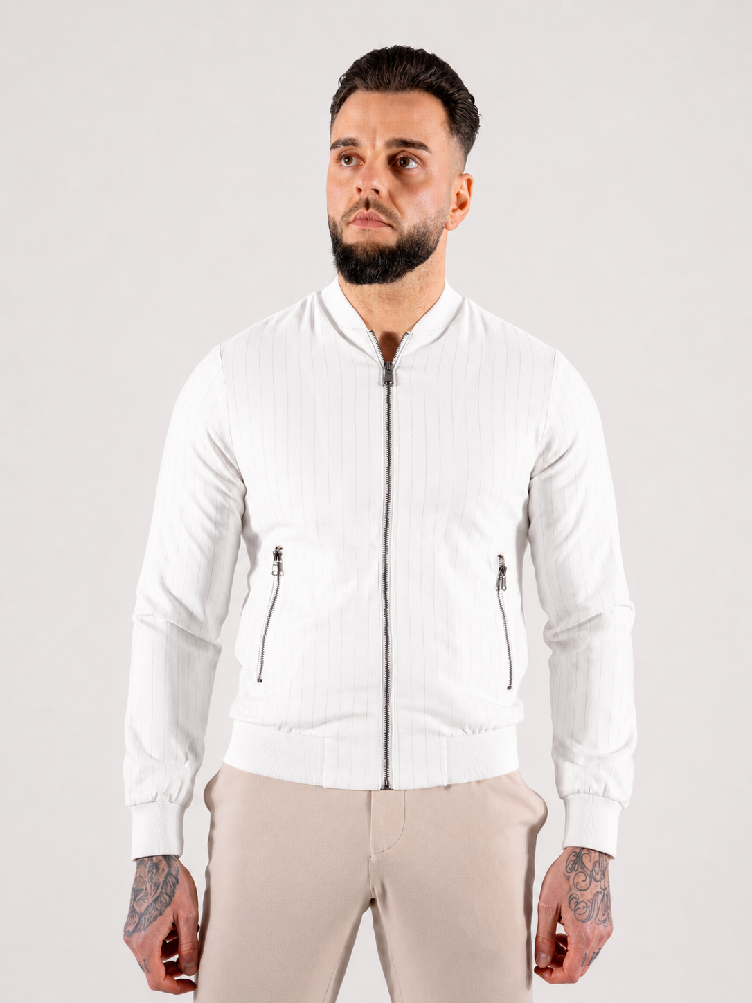 Jacket Safari wit - Frankie's
