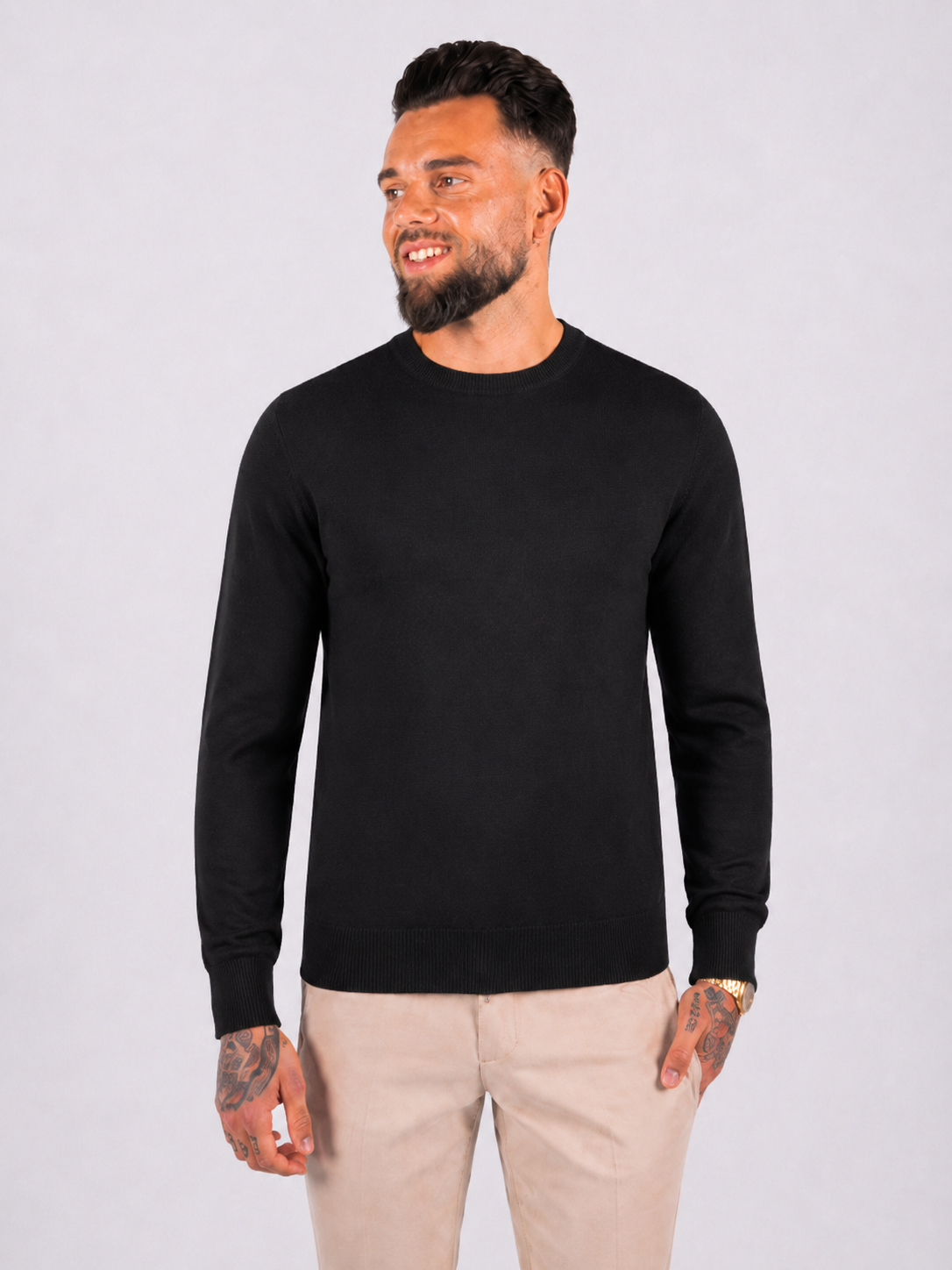 Pullover knitwear black - Frankie's
