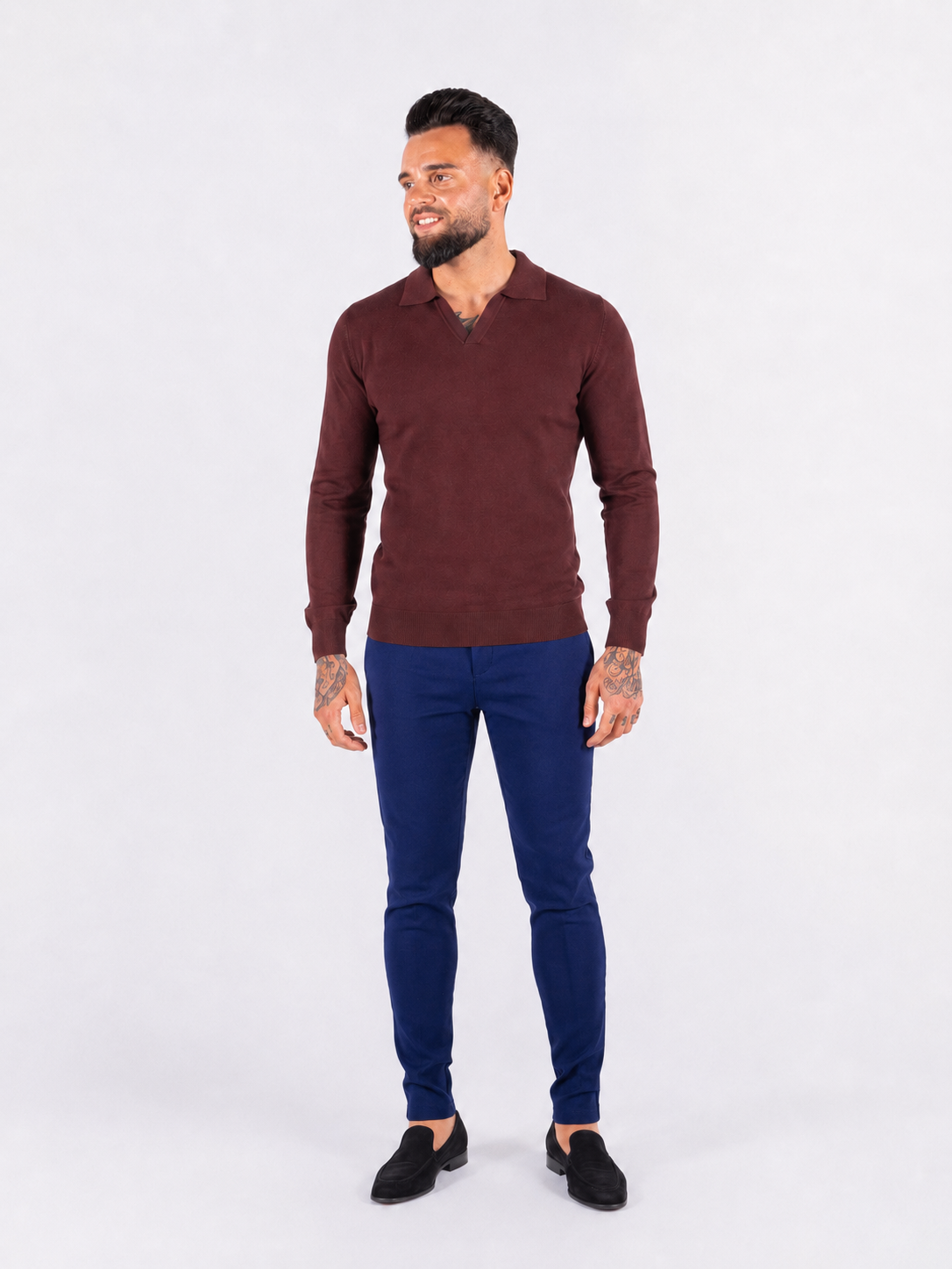 Super stretch pantalon navy blue - Frankie's