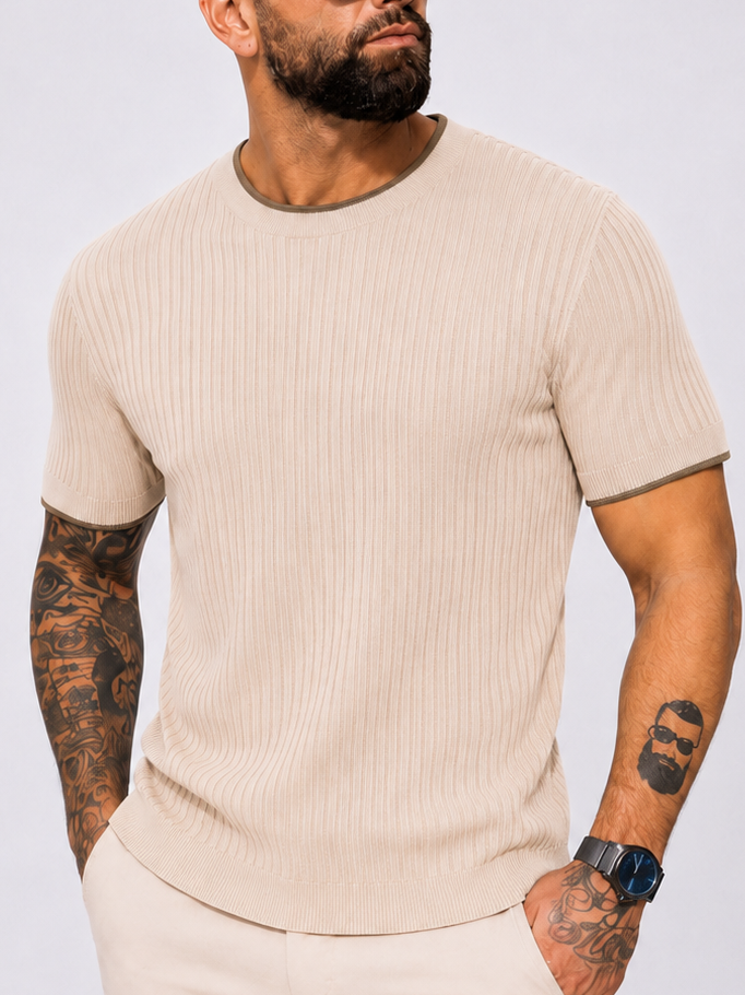 Frankies Essential Tee Beige - Frankie's