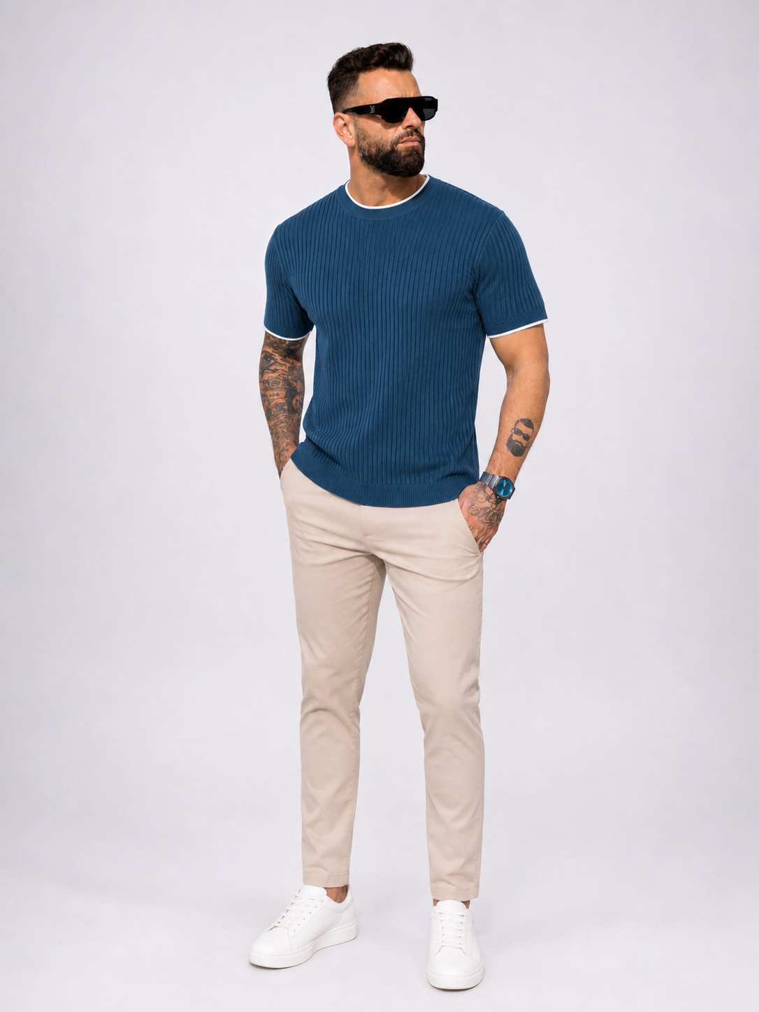 Frankies Essential Tee Navy - Frankie's