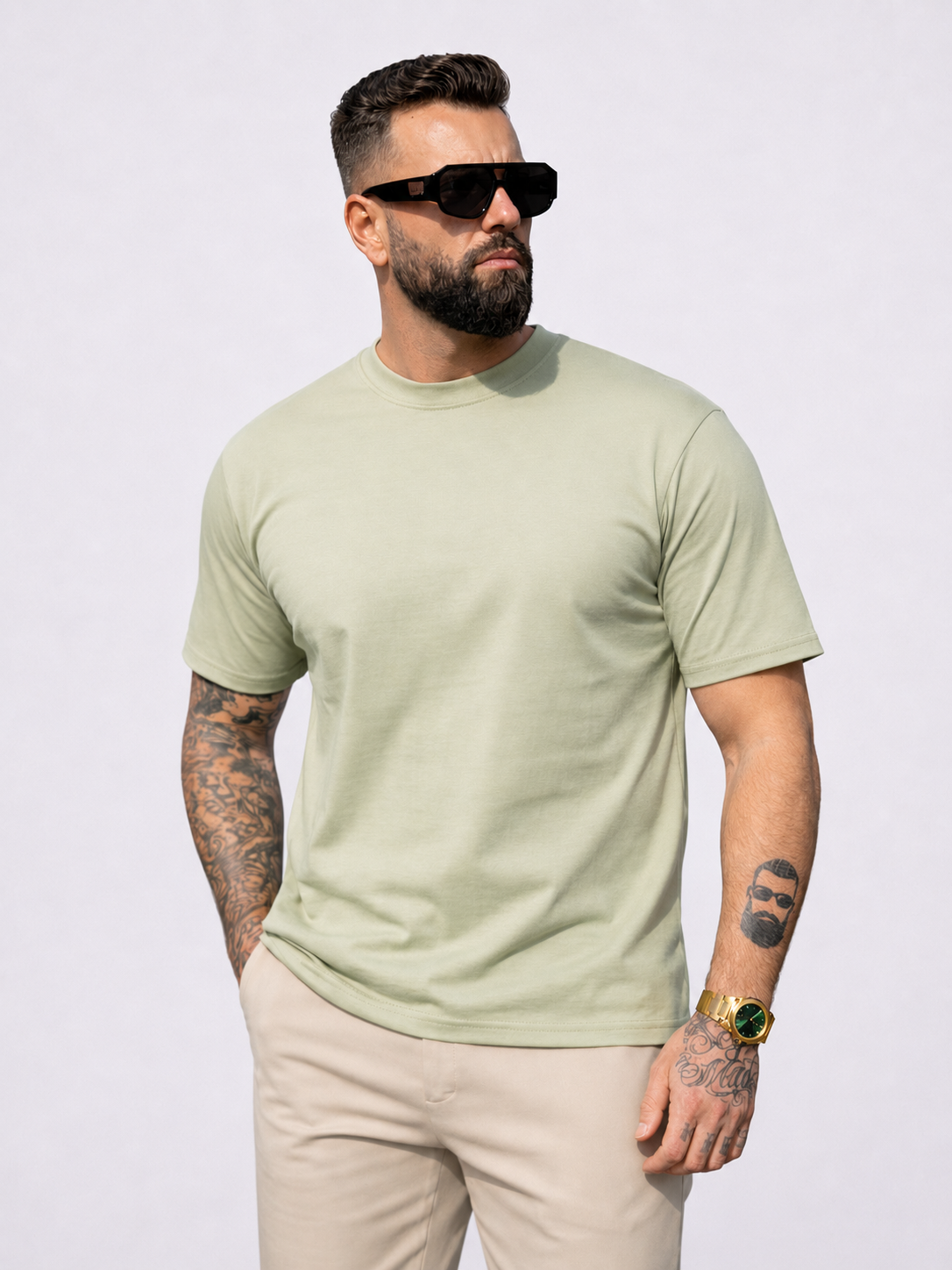 Frankies T-Shirt Pastel Green - Frankie's