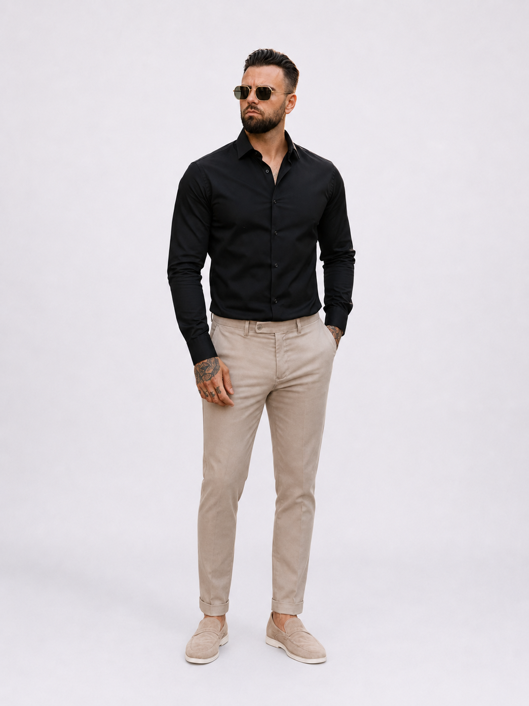Overhemd Black