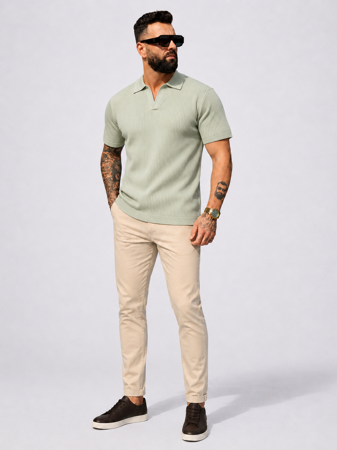 Capri Polo Sage Green