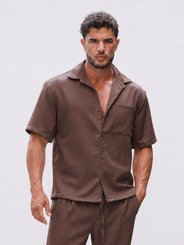 Two Piece Set Cuba Brown - Frankie's