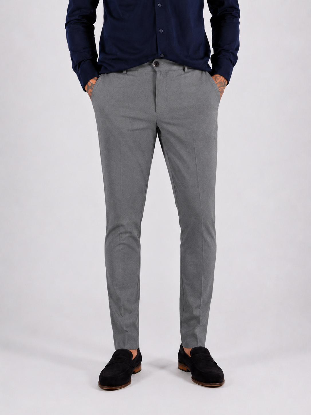 Pantalon Regular Fit Grey - Frankie's