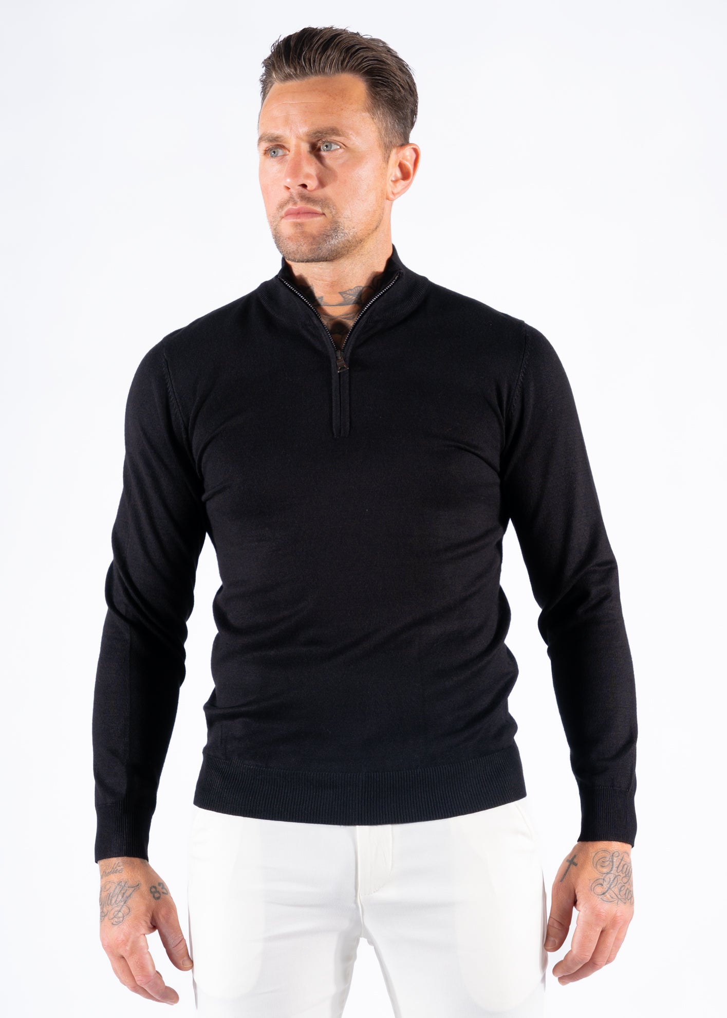 Sweater zipper black