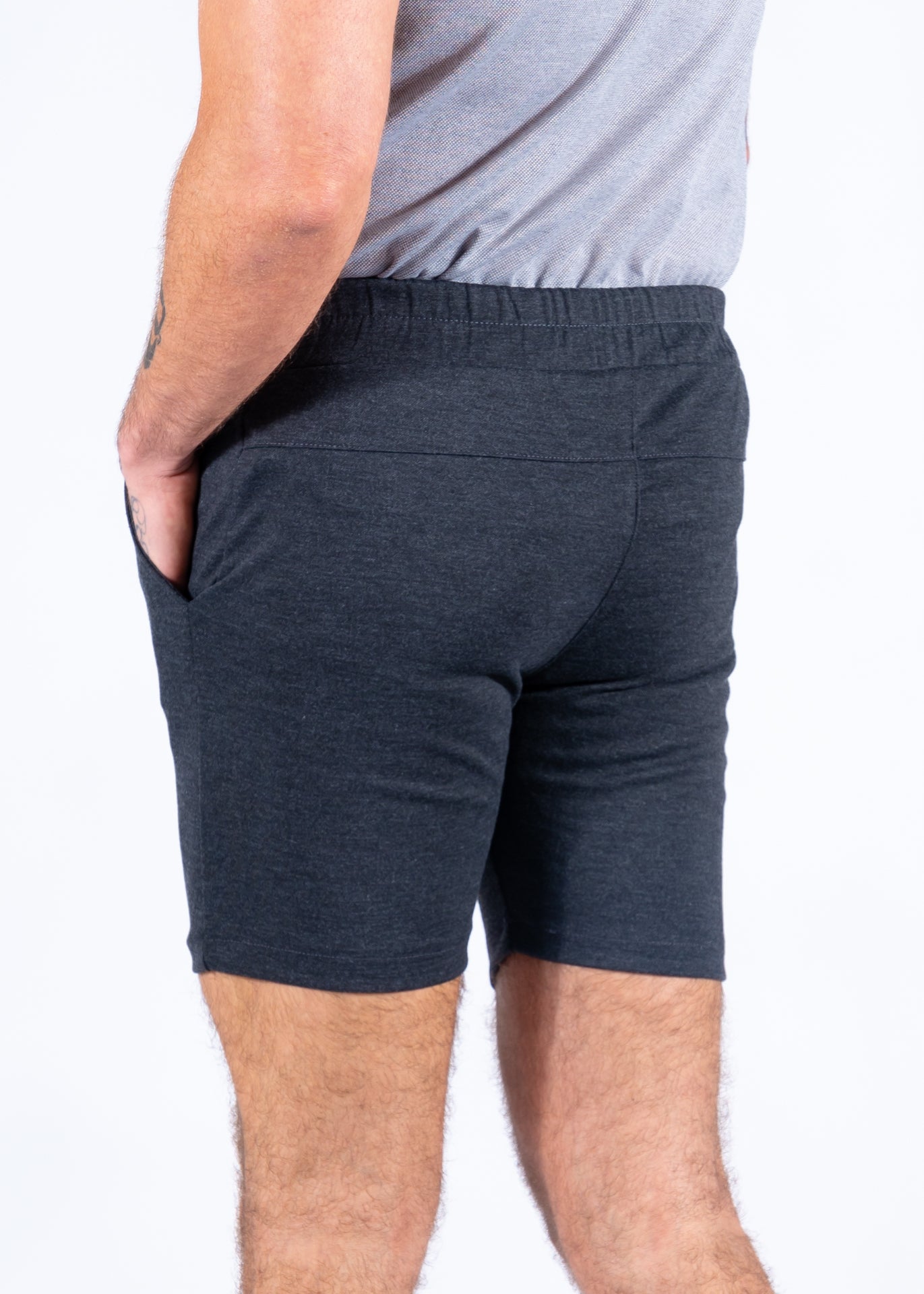 Short jogger super stretch grey