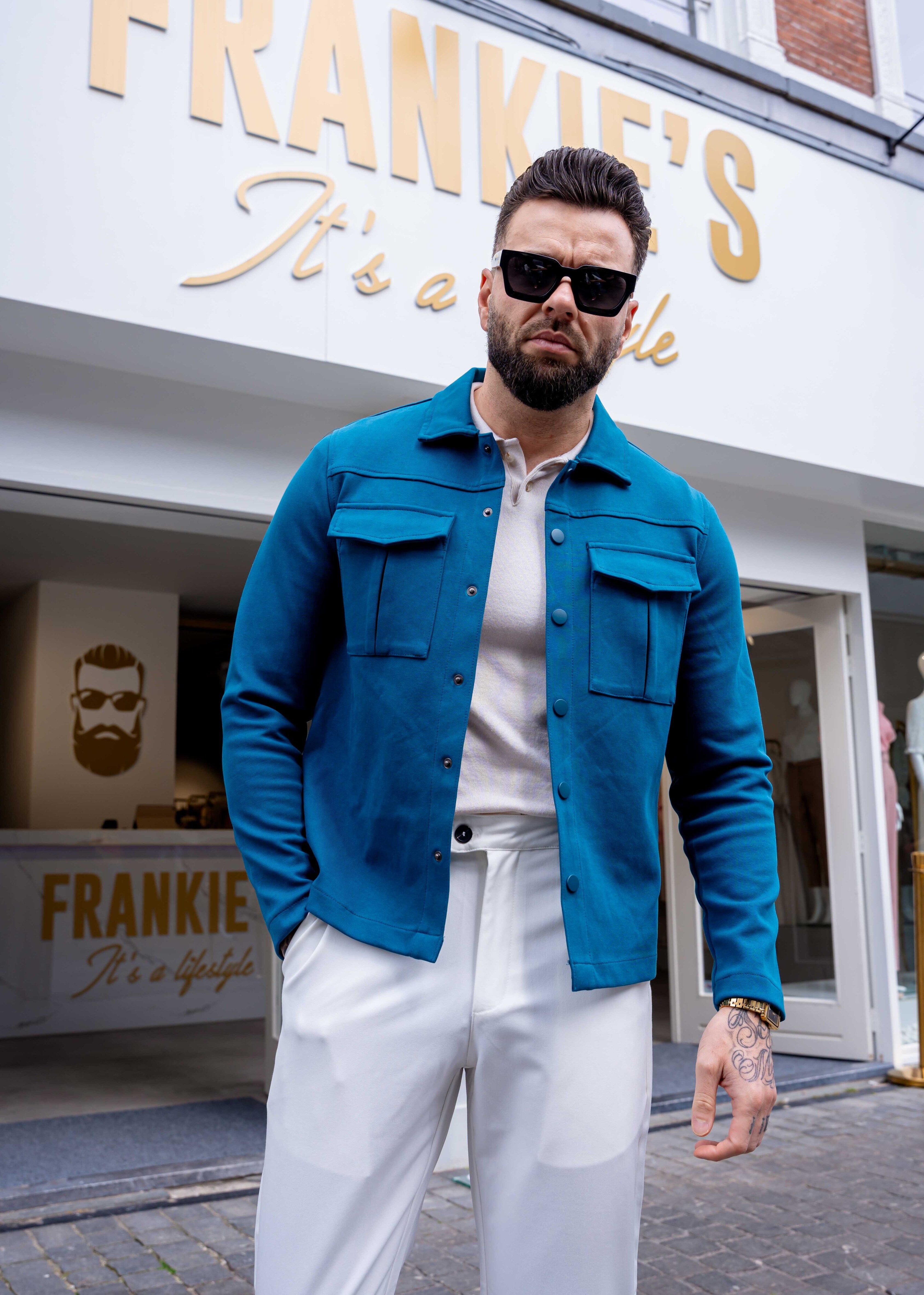 Summer Jacket Monte Carlo blue