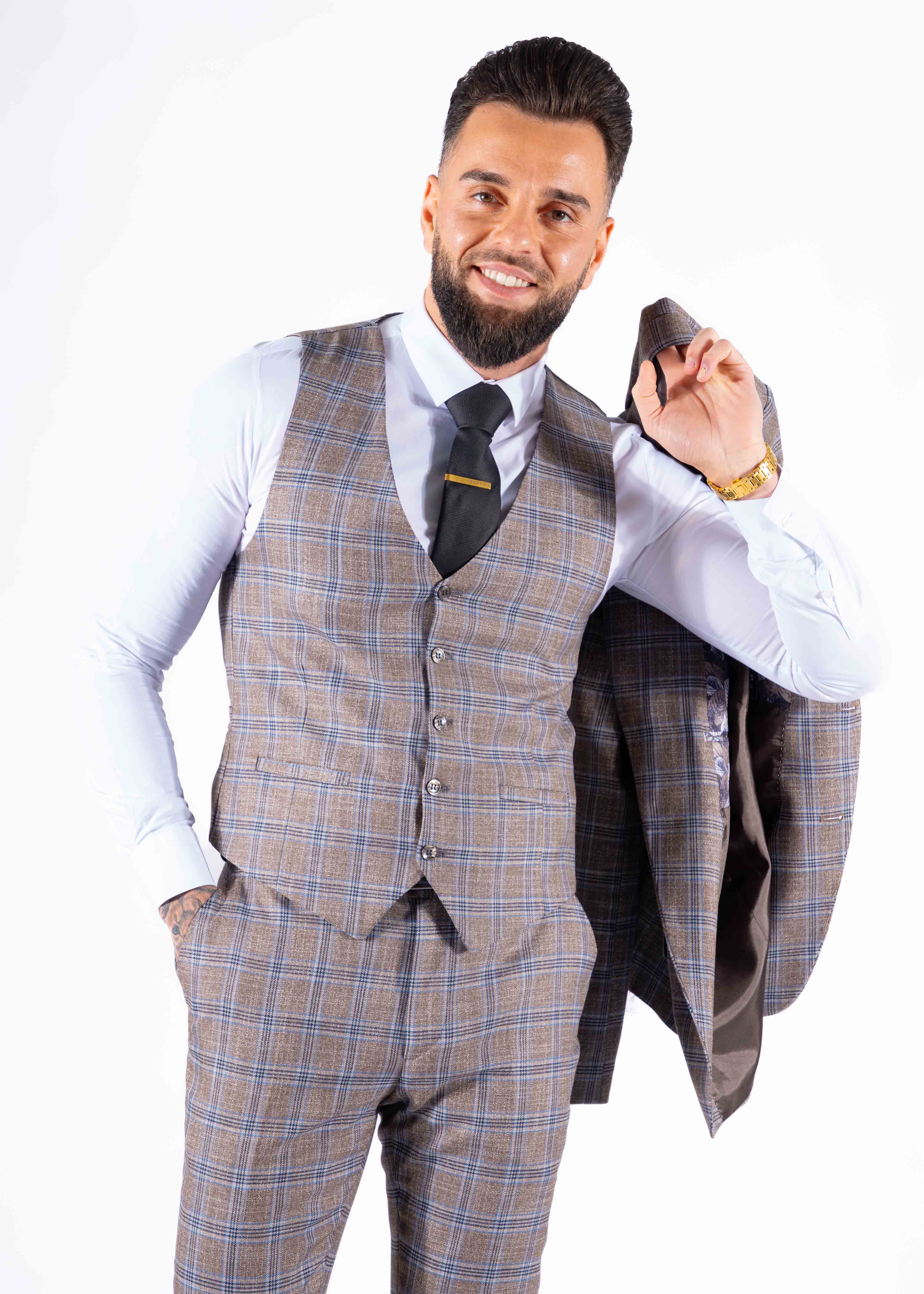 Suit three piece Havana Limited Grey