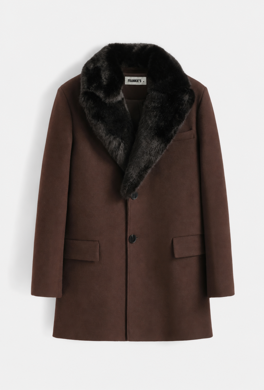 Bormio Statement Coat Brown - Frankie's