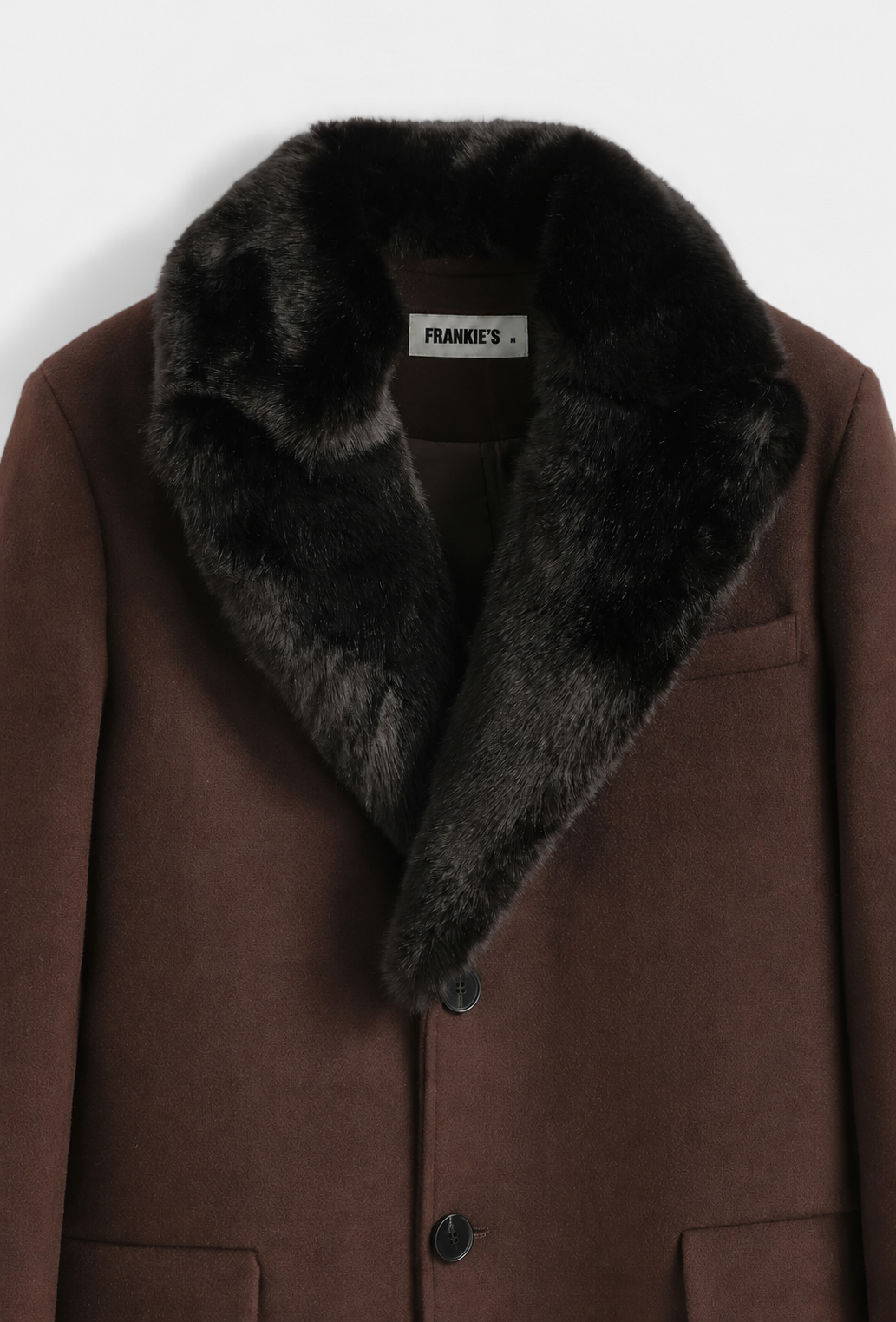 Bormio Statement Coat Brown - Frankie's