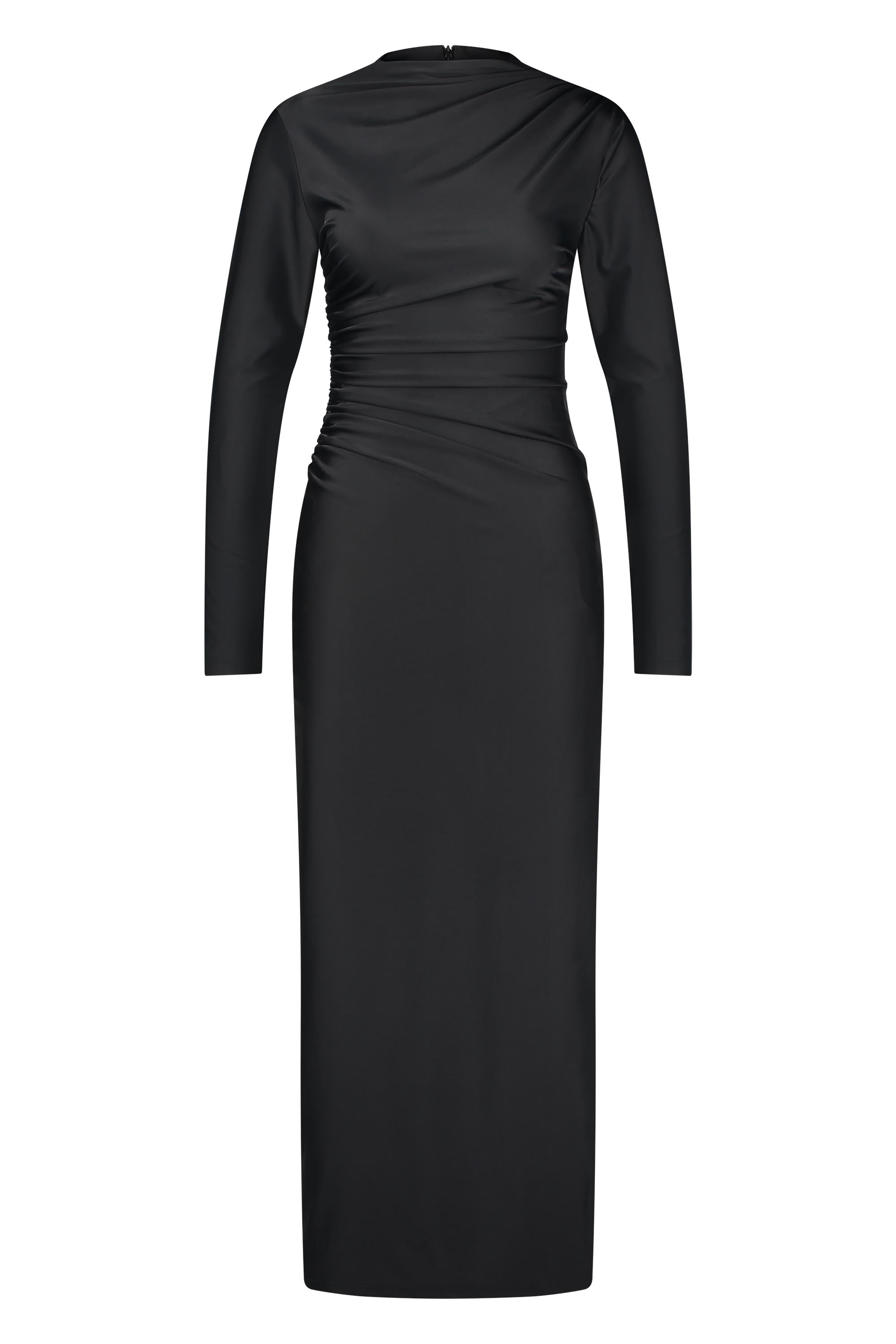 Maxi-Bodycon-Kleid Verona schwarz