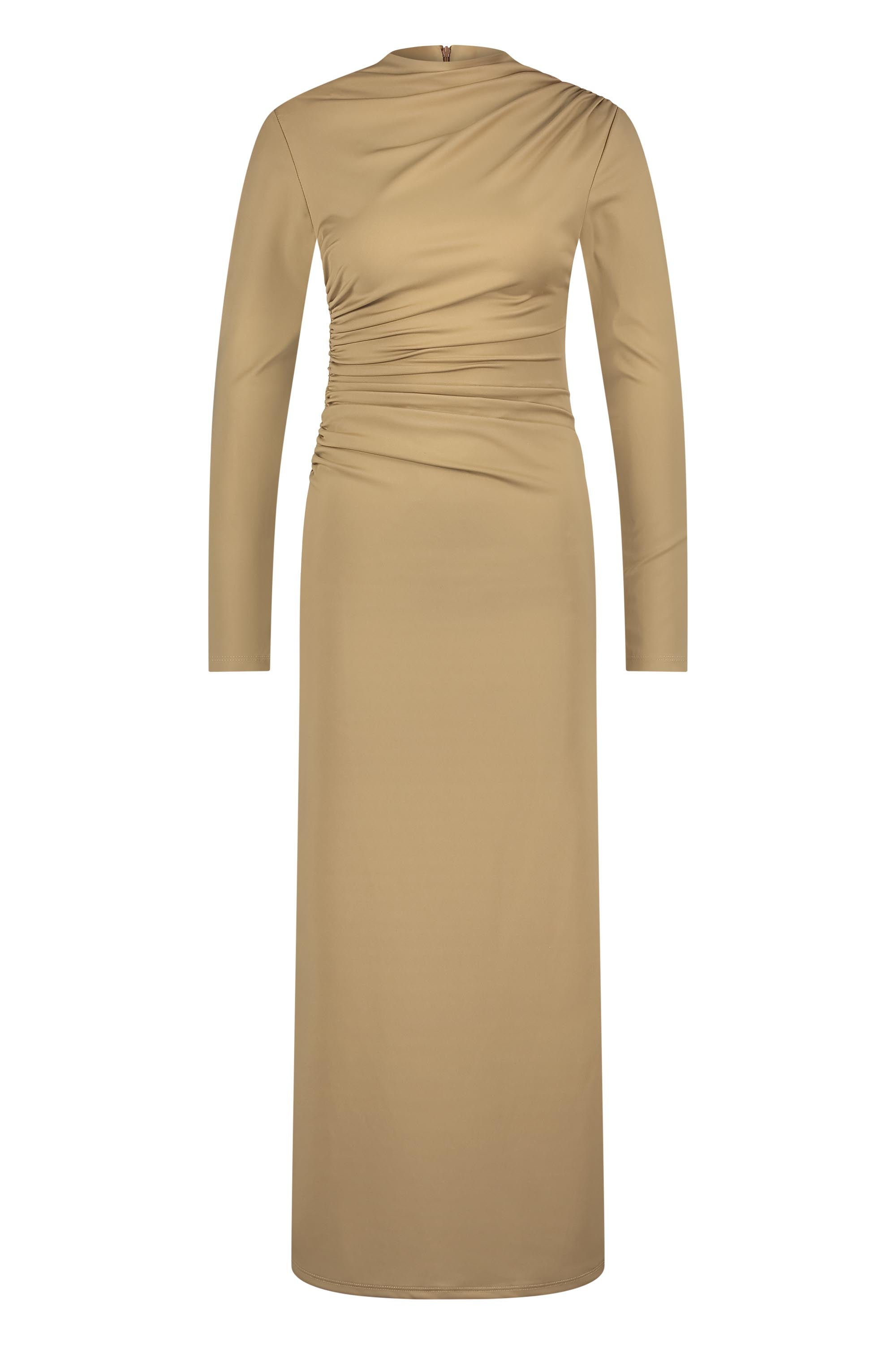 Maxi-Bodycon-Kleid Verona Kamel