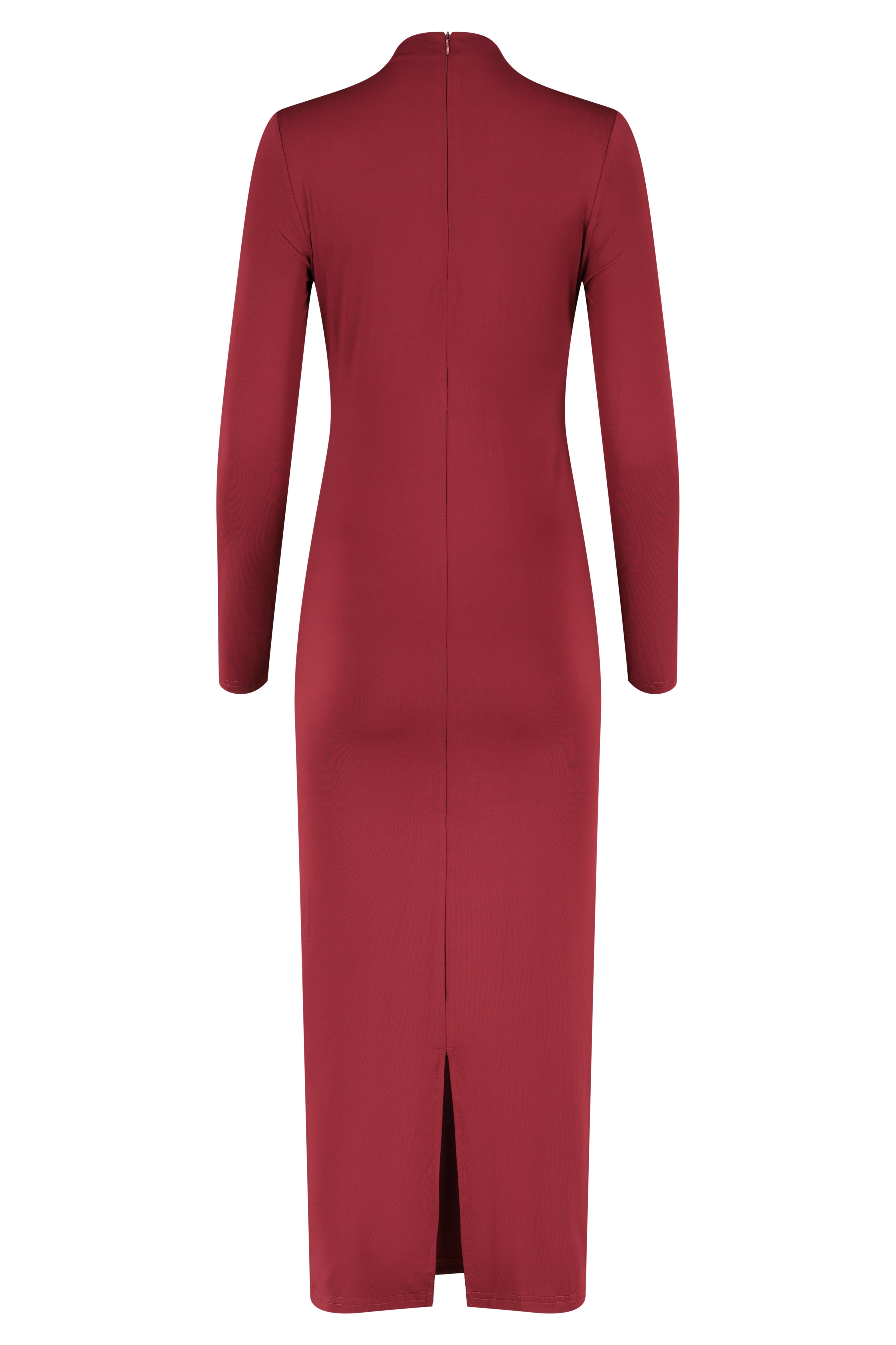 Maxi Bodycon Dress Verona - Bordeaux