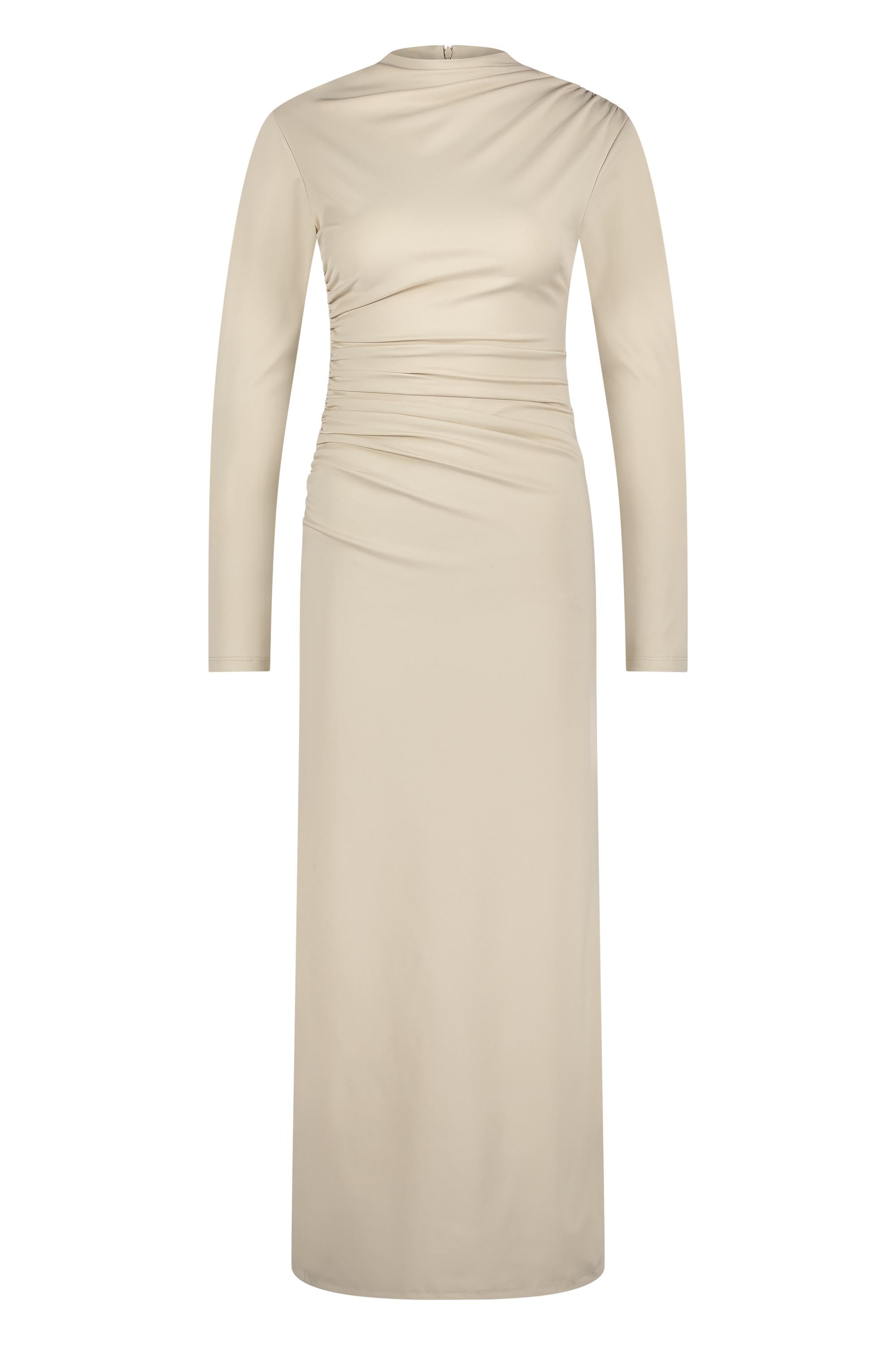 Maxi-Bodycon-Kleid Verona Beige