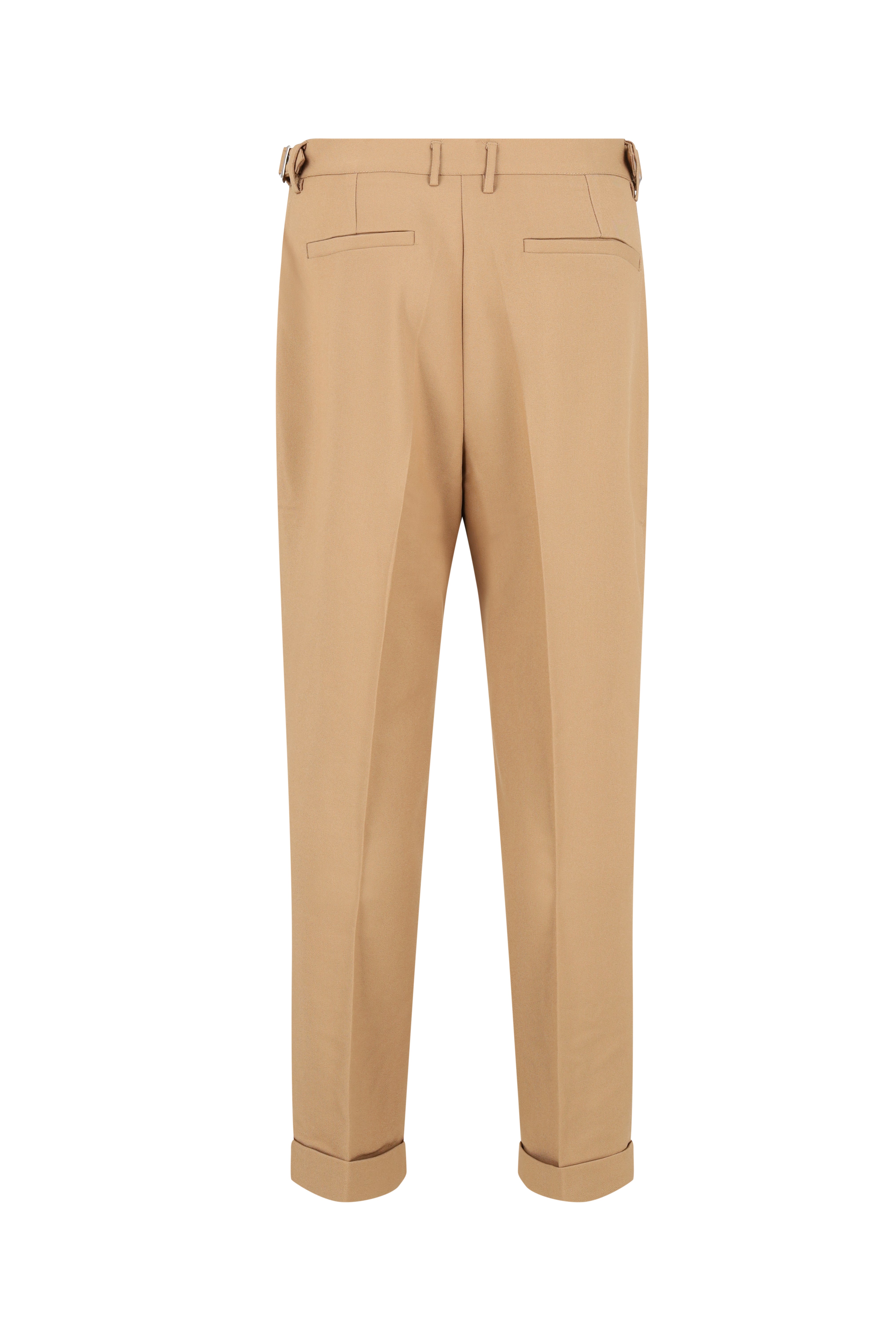 Pleated Pantalon - Camel