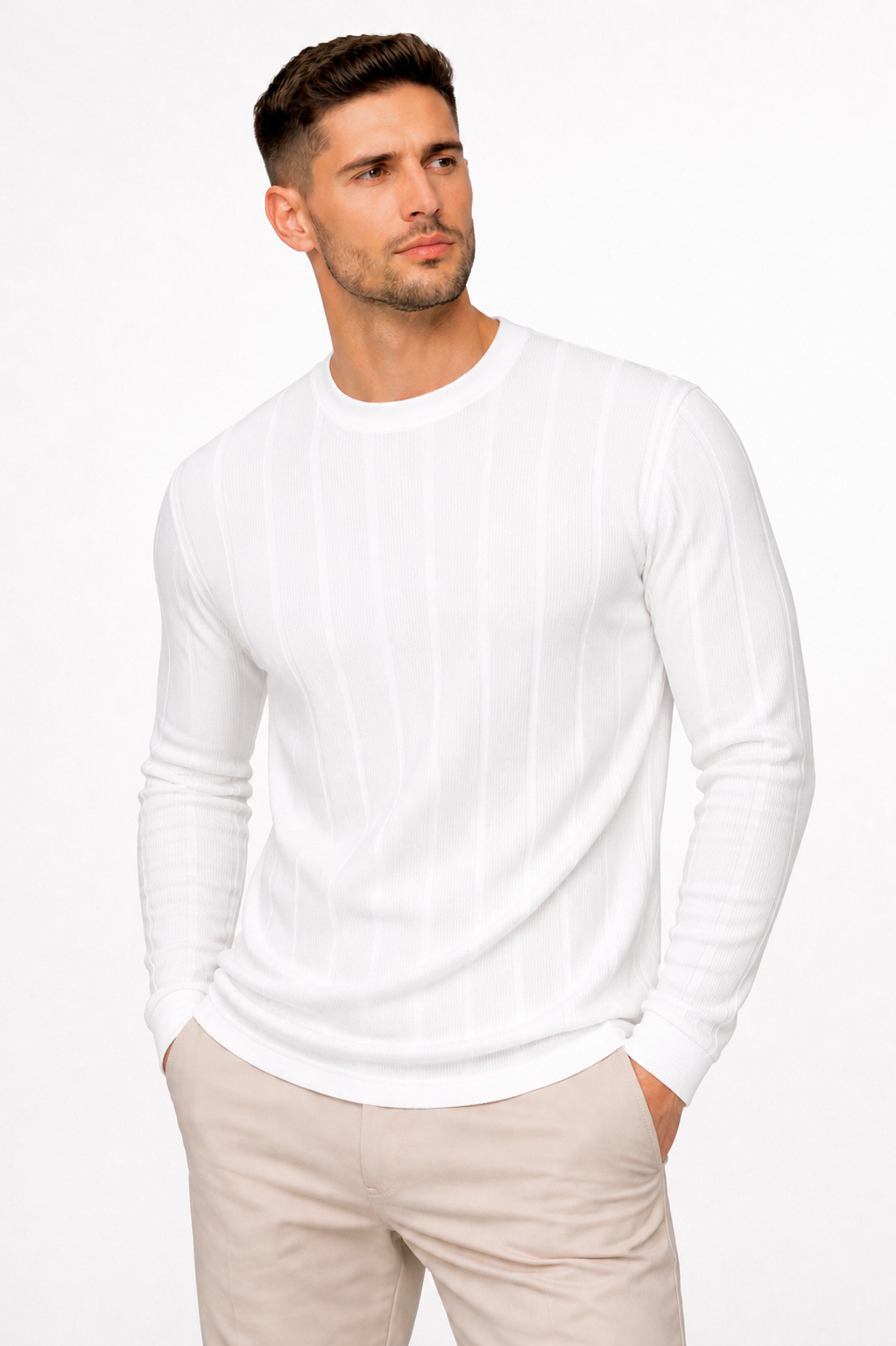 Classic Knitwear Pullover White - Frankie's