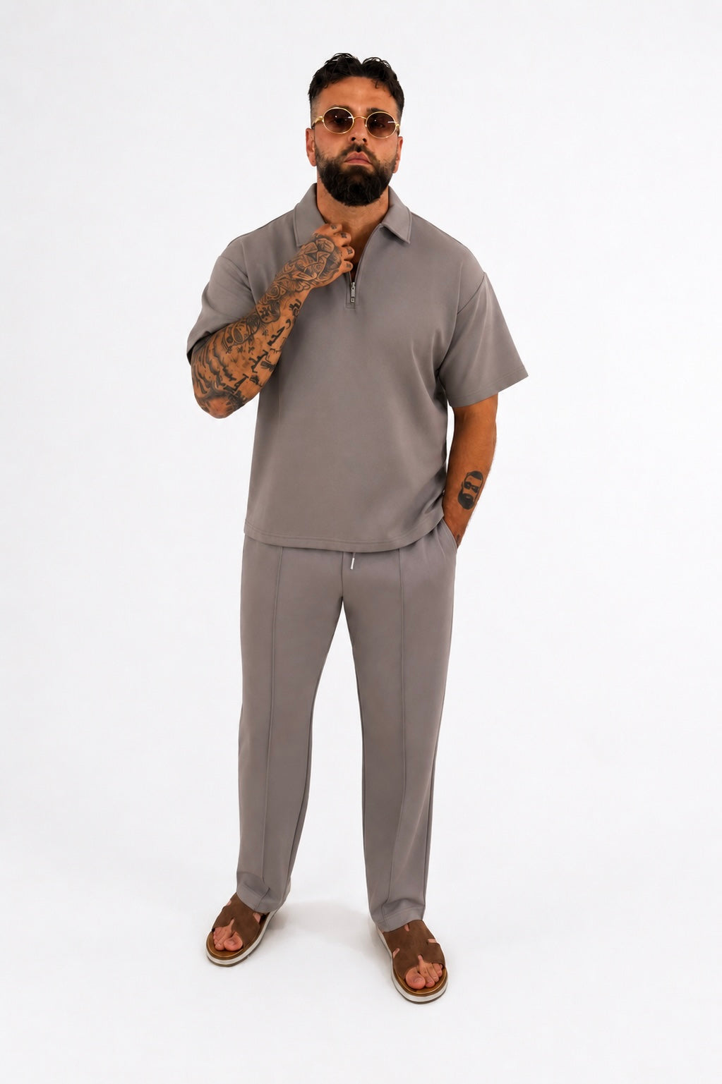 Milano Oversized Set Taupe
