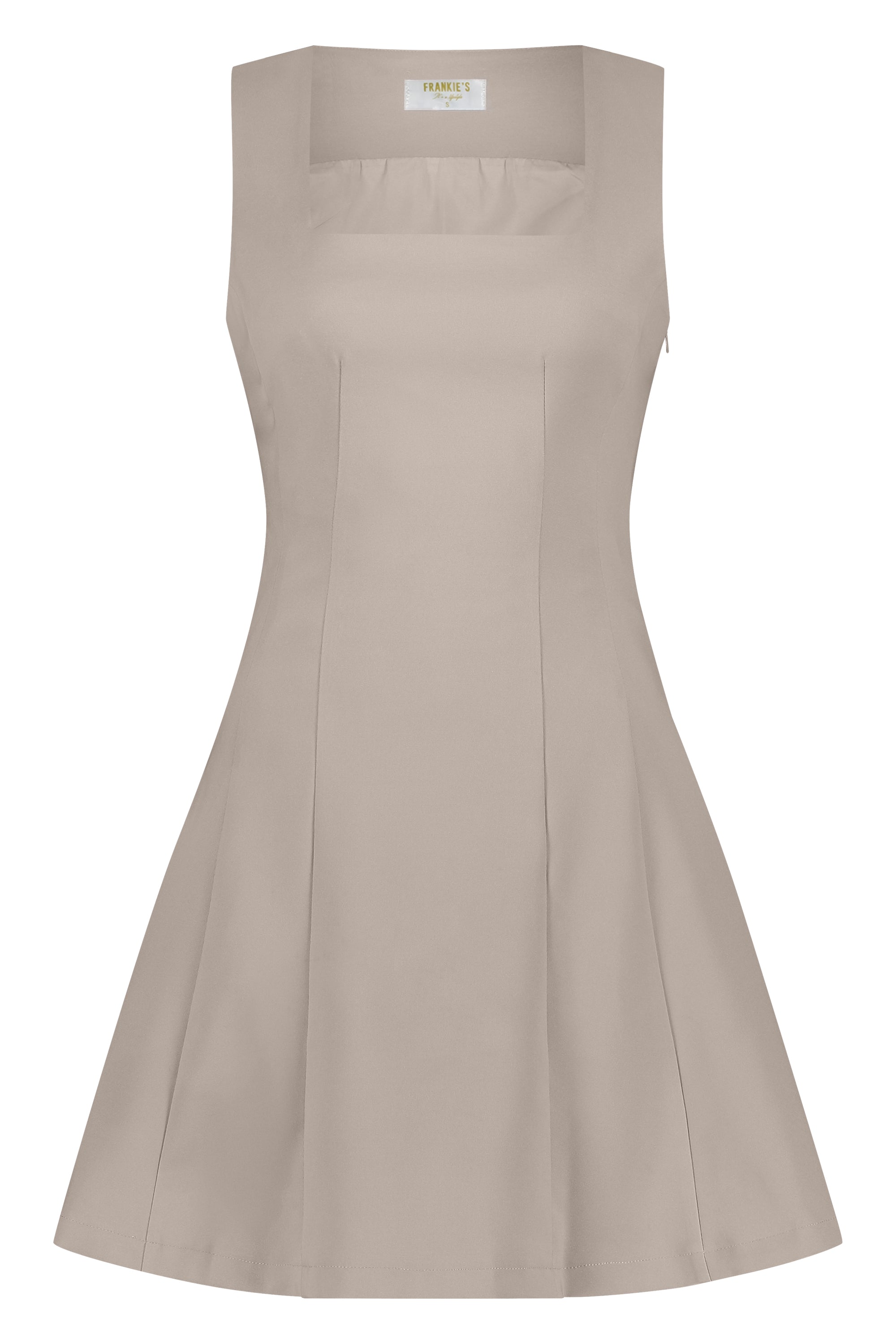 Kleid altes Geld beige