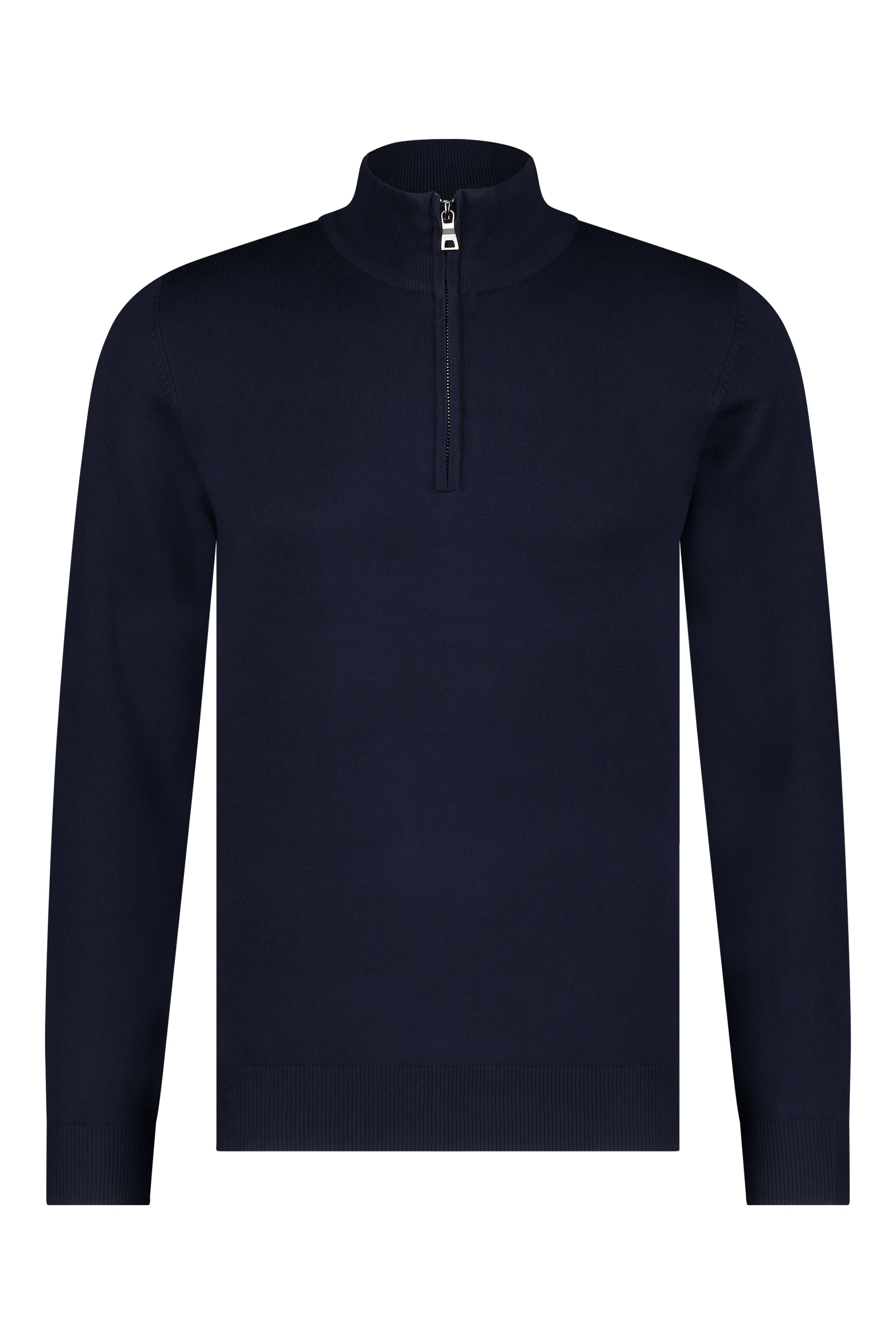 Sweater zipper navy blue