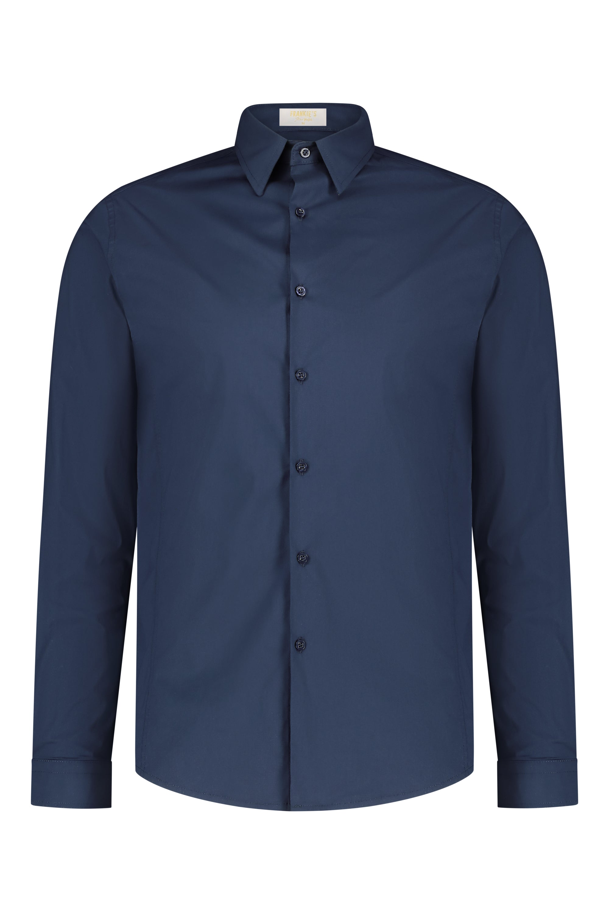 Overhemd Havana stretch navy blue