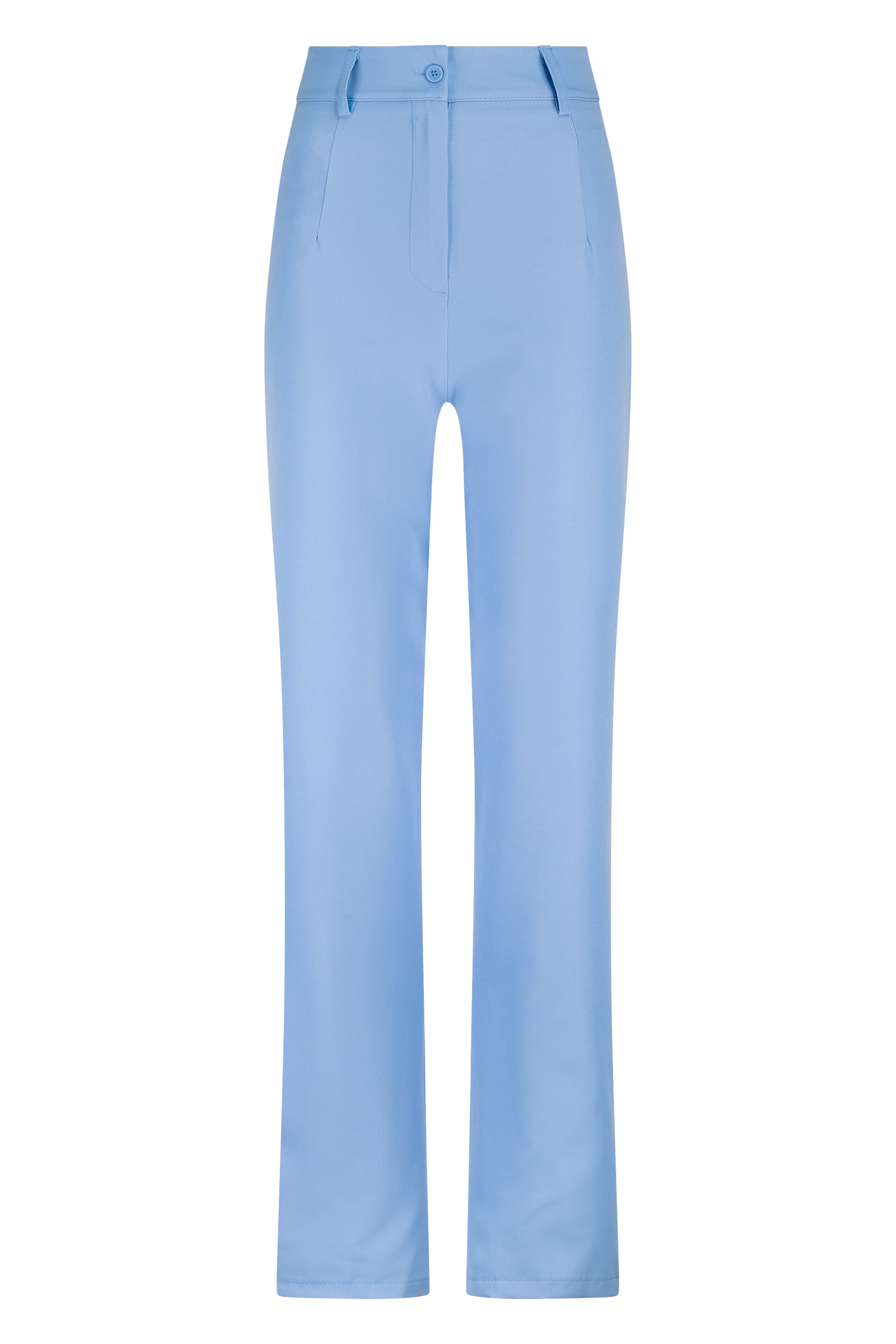 Pantalon straight fit blue