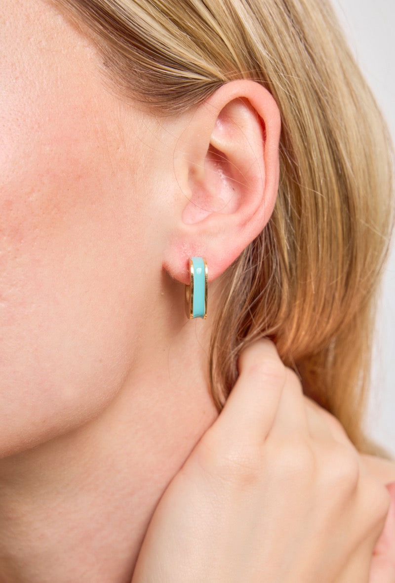 Earrings Tiffany Blue