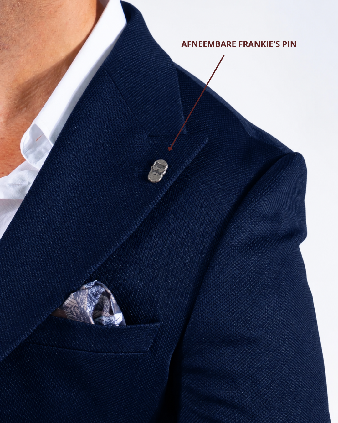 Suit Three Piece Havana Navy Blue - Frankie's