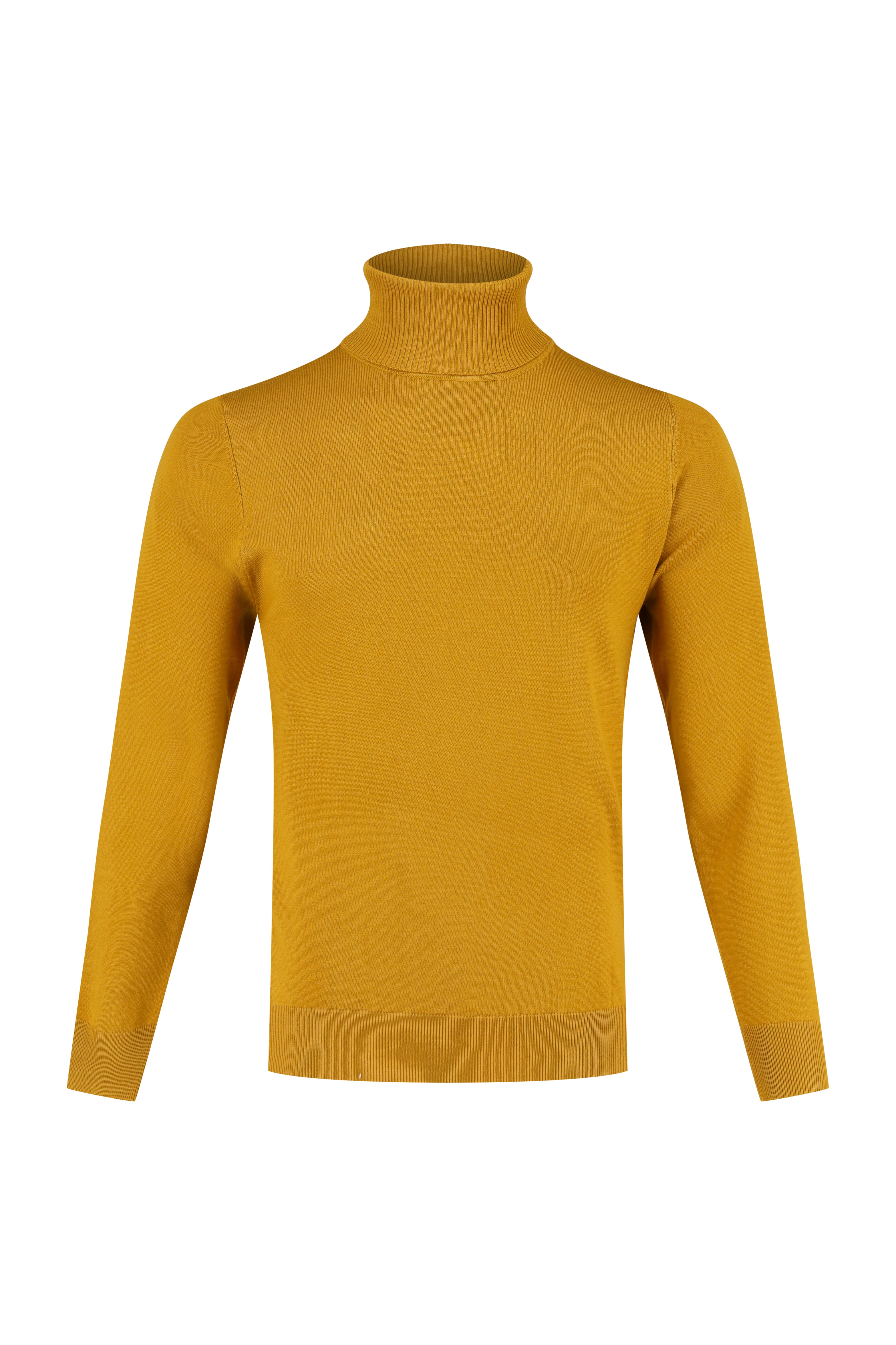 Turtleneck Sweater - Mustard Yellow - Frankie's