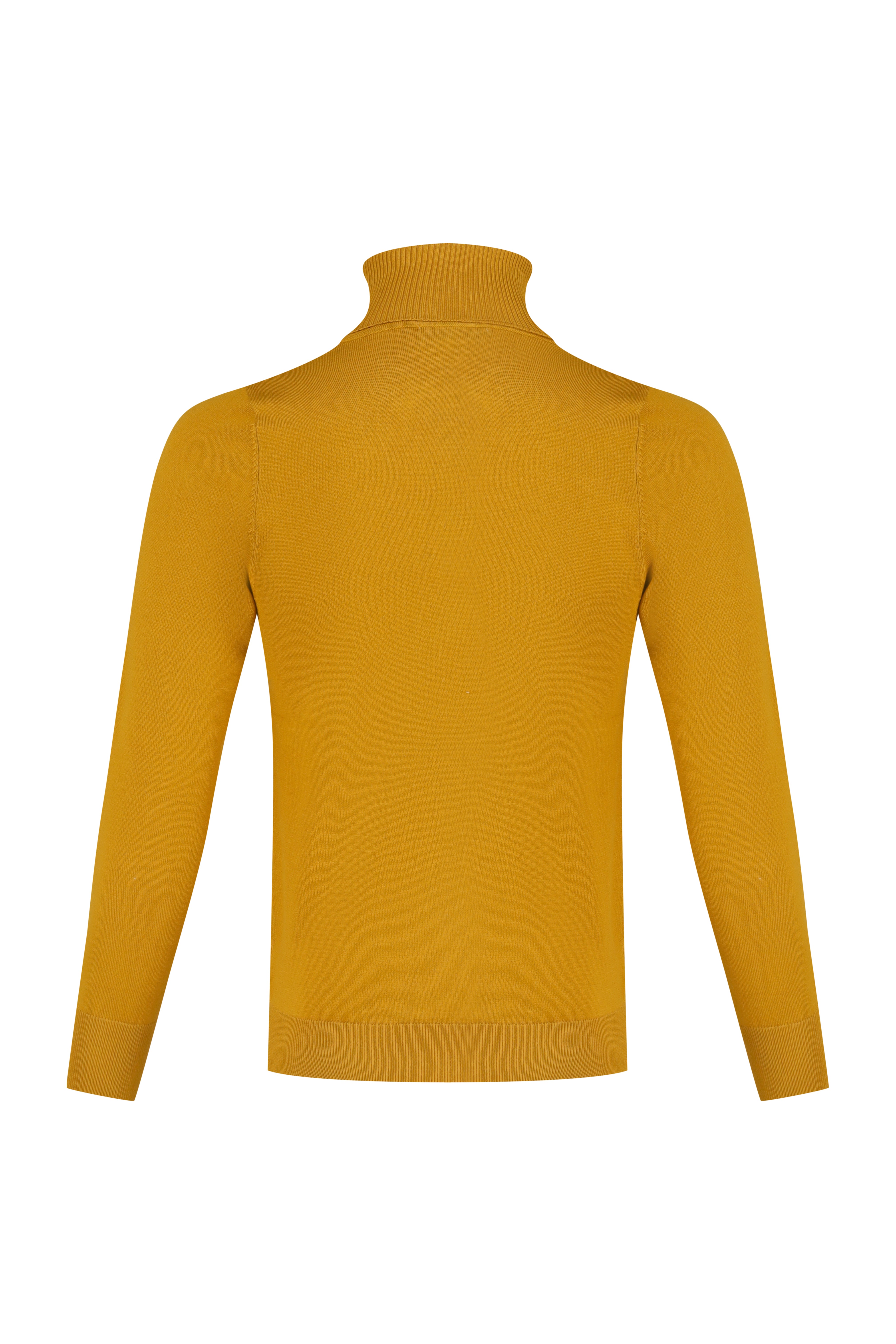 Turtleneck Sweater - Mustard Yellow - Frankie's