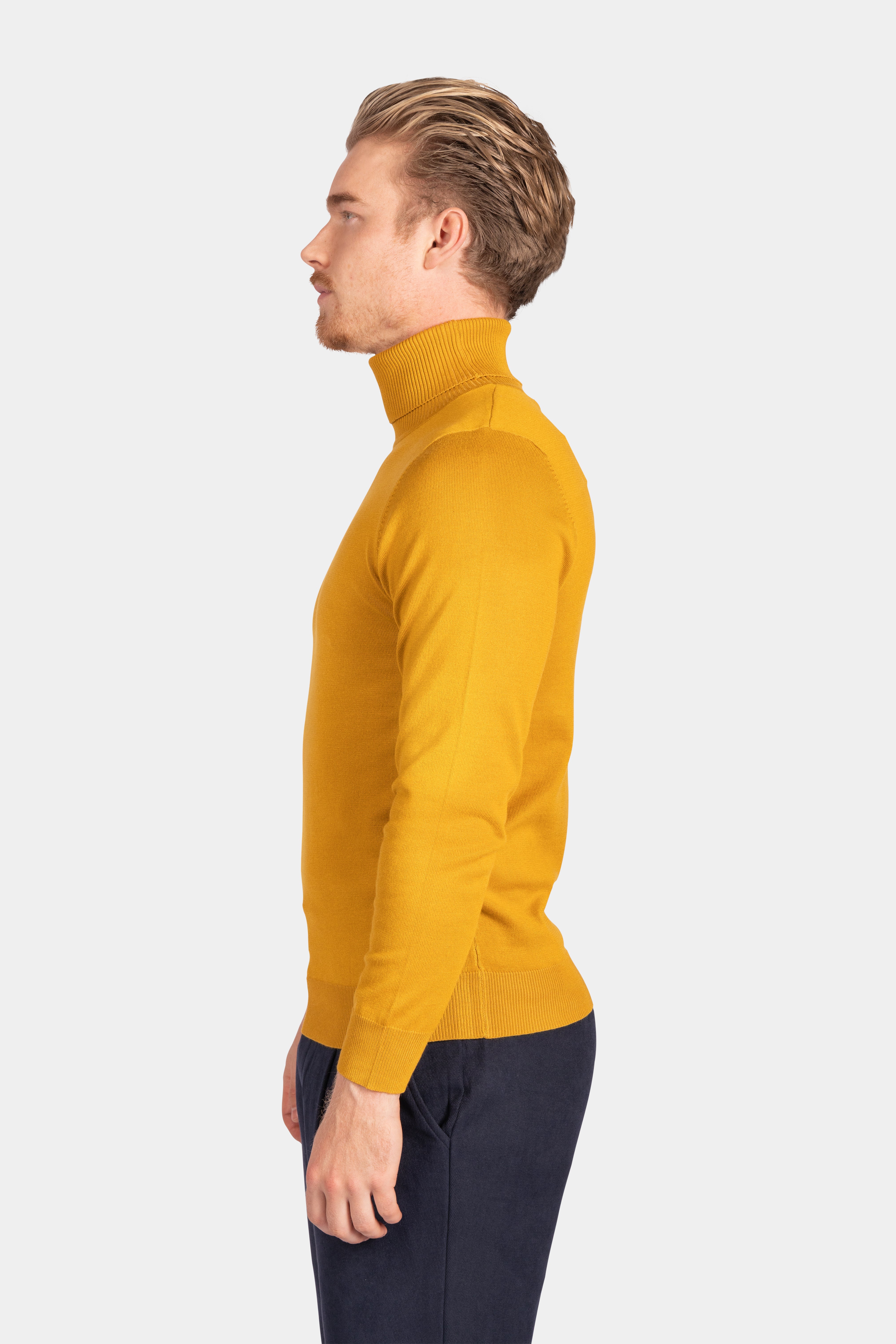 Turtleneck Sweater - Mustard Yellow - Frankie's