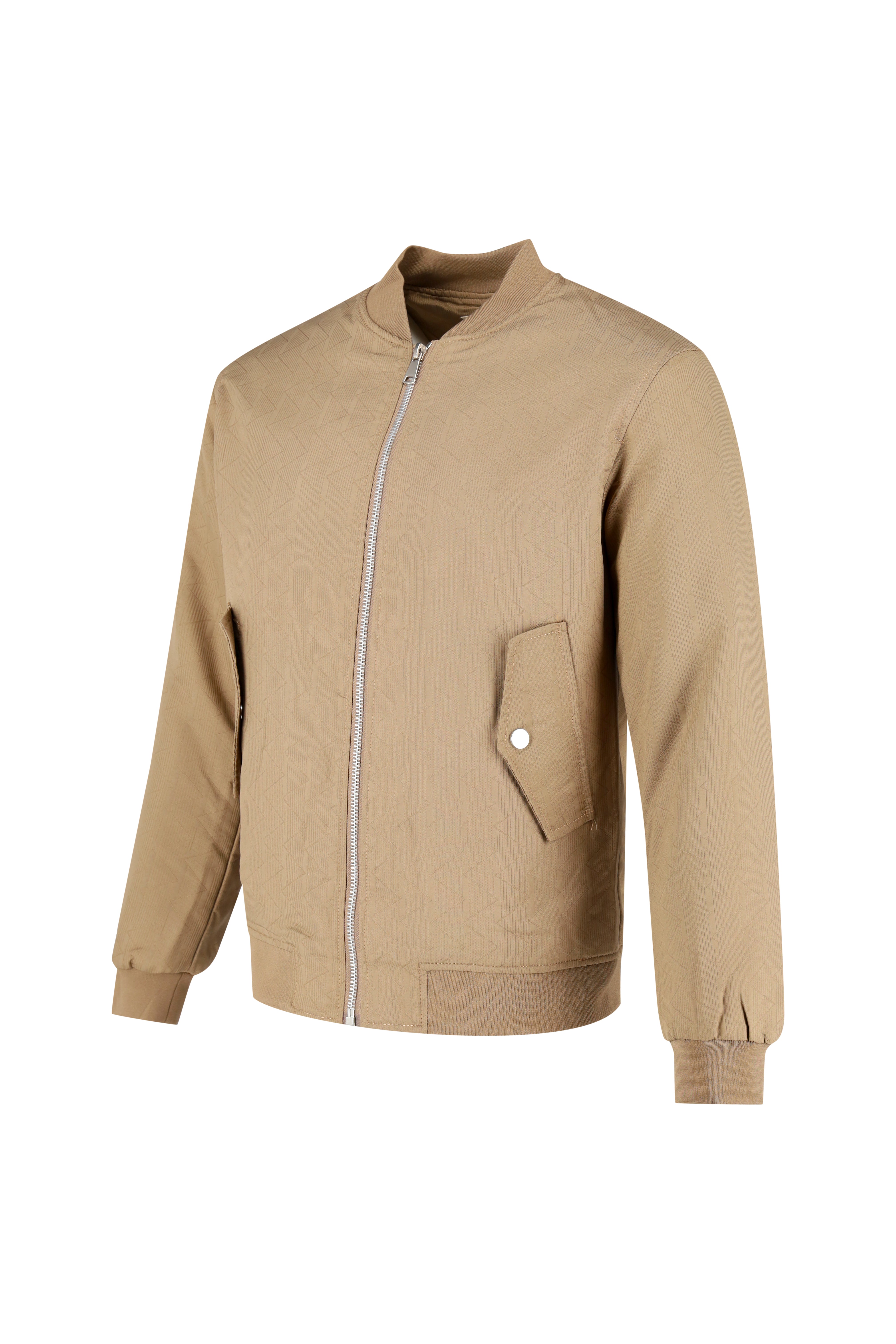 Smart Bomber Jacket - Brown - Frankie's