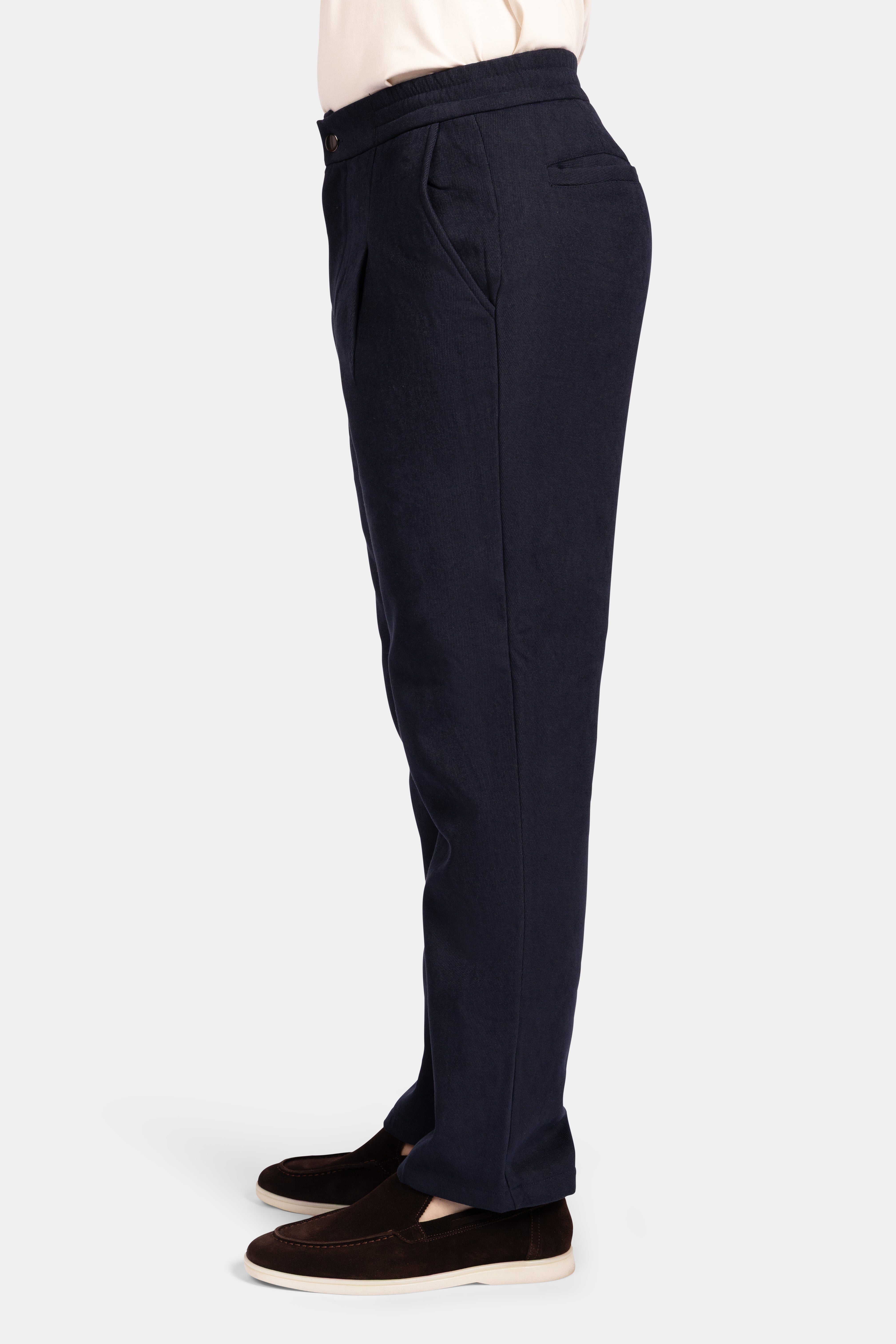 Tapered Pantalon - Navy