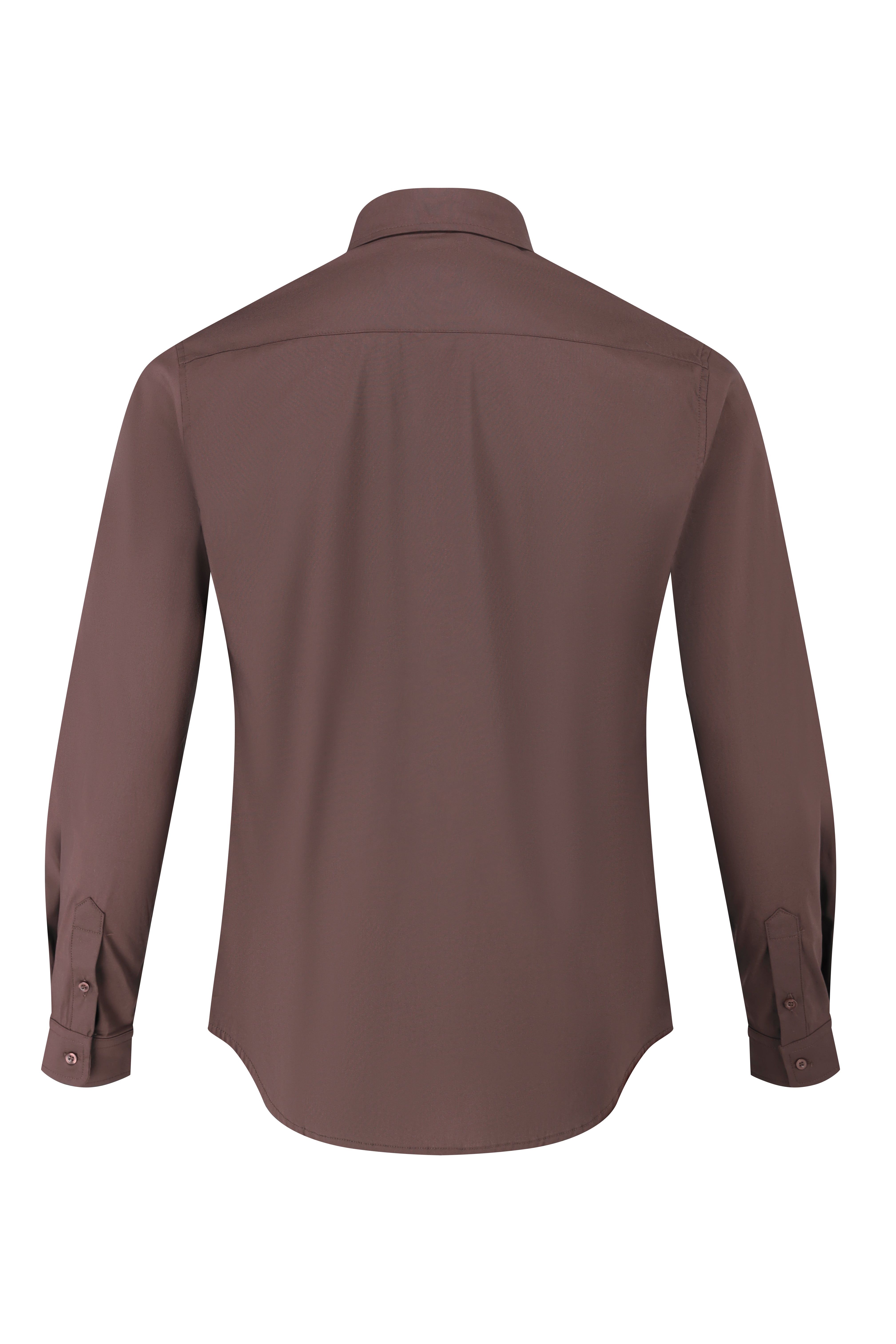 Overhemd Havana Stretch Brown