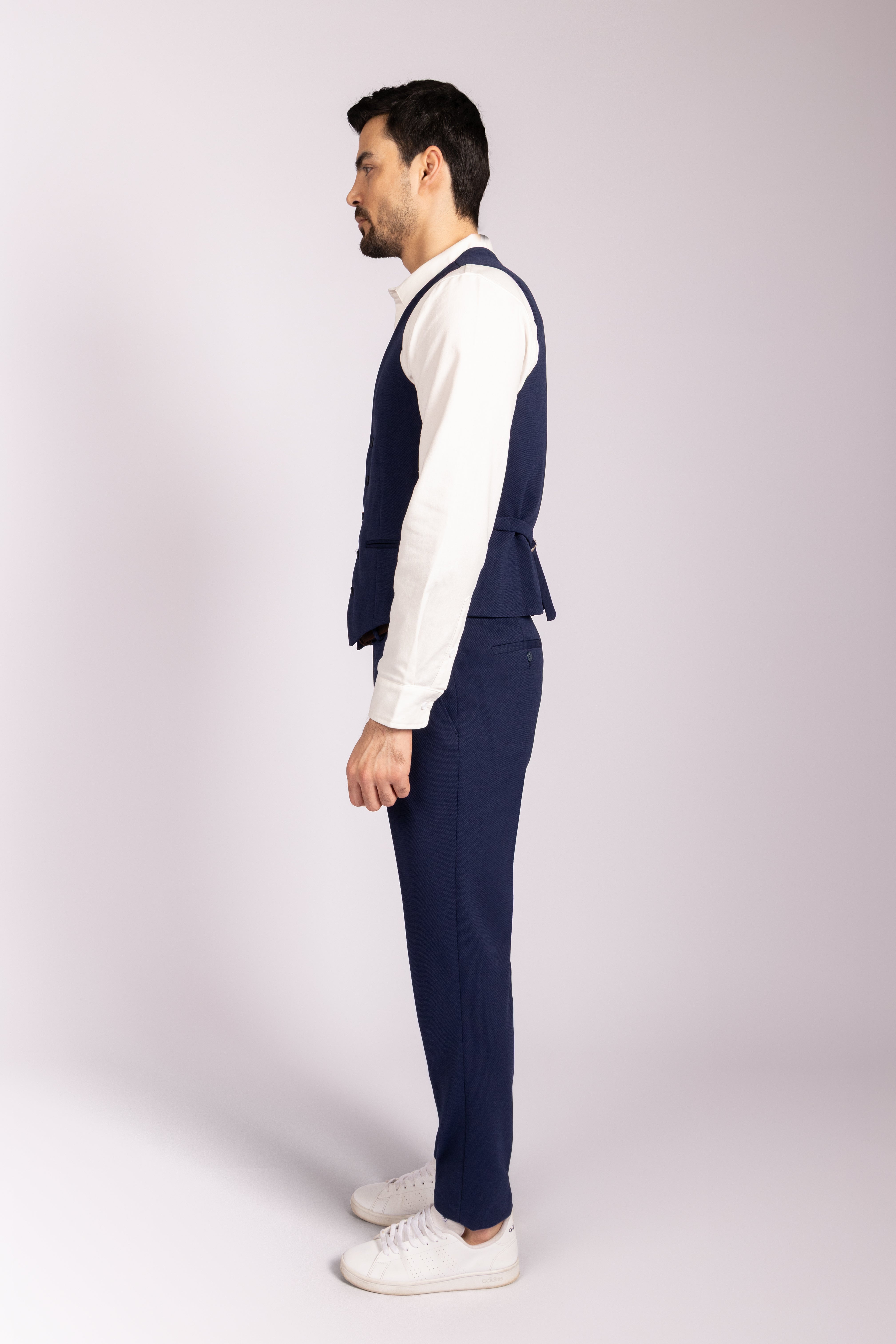 Suit Three Piece Havana Royal Blue