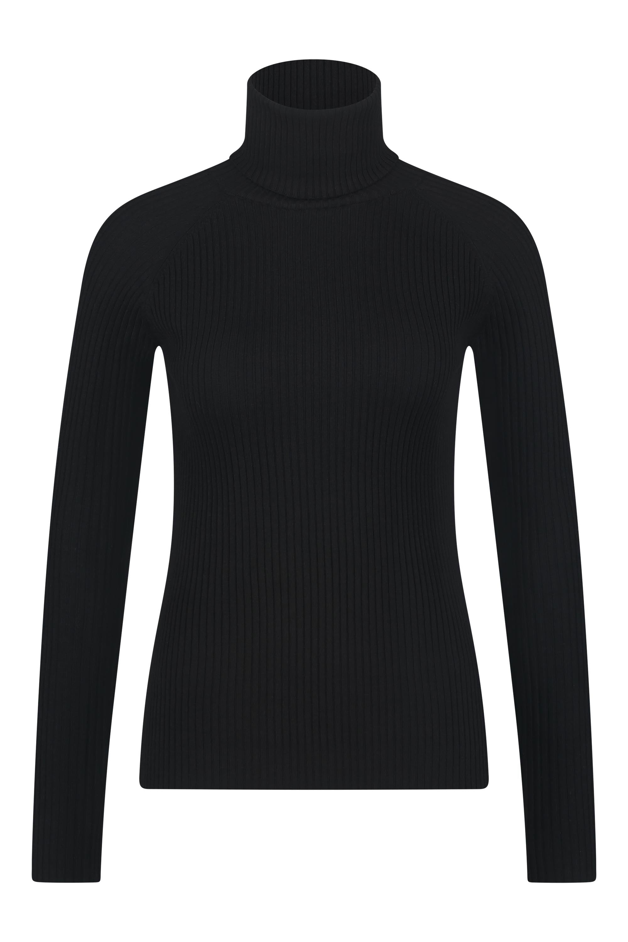 Rollkragenpullover schwarz