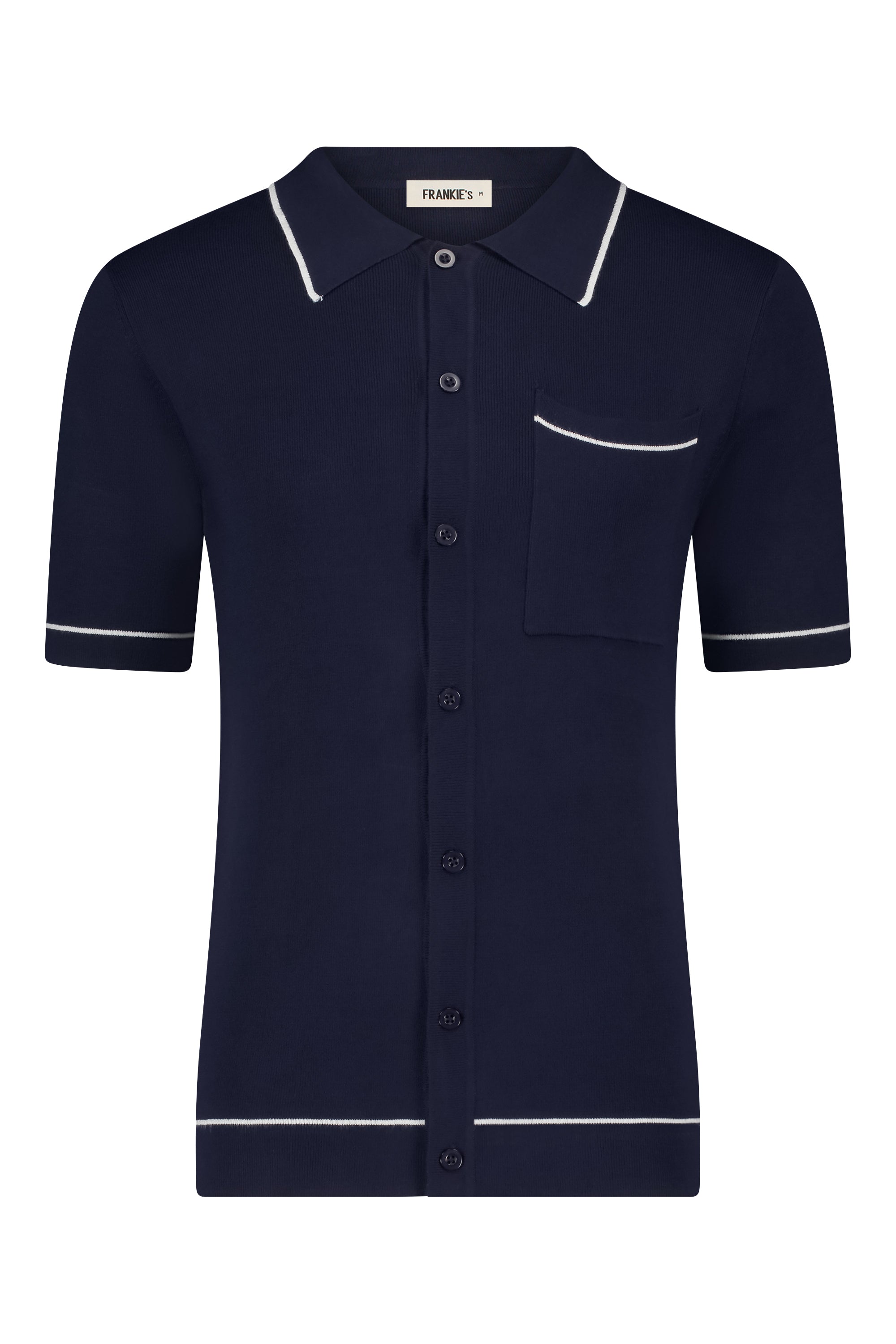 Shirt knitwear Bolivia navy blue