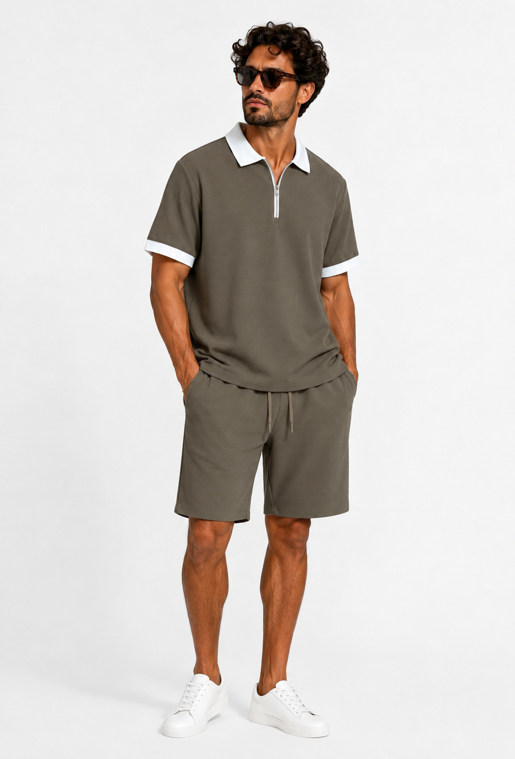 Genoa Summer Set Olive Green - Frankie's