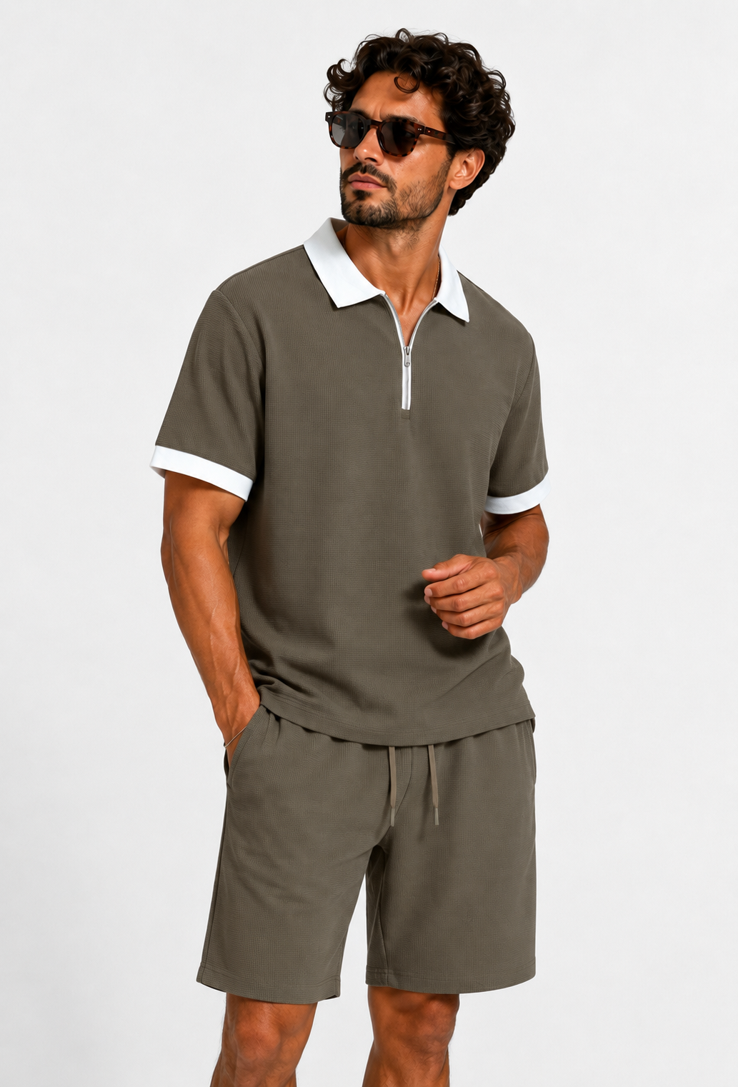 Genoa Summer Set Olive Green - Frankie's