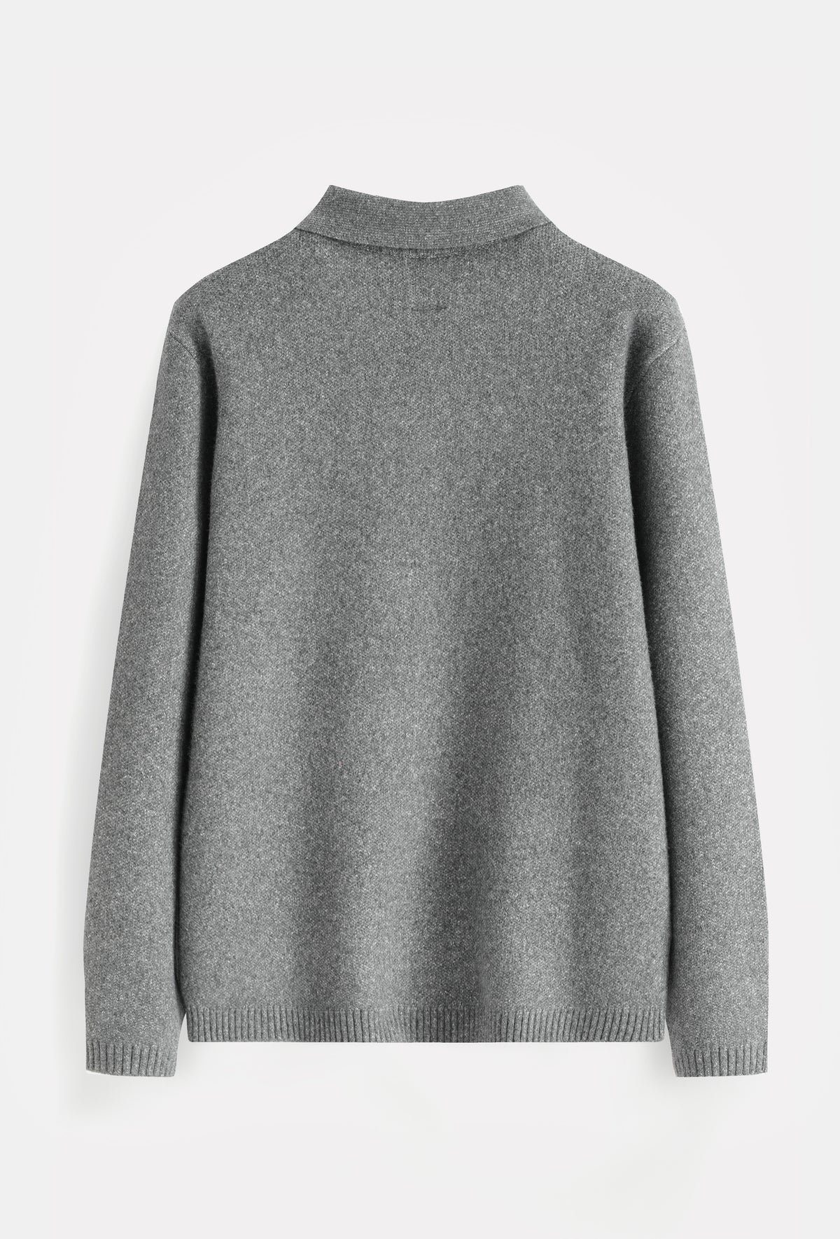 The Lorenzo Zip Knit Grey