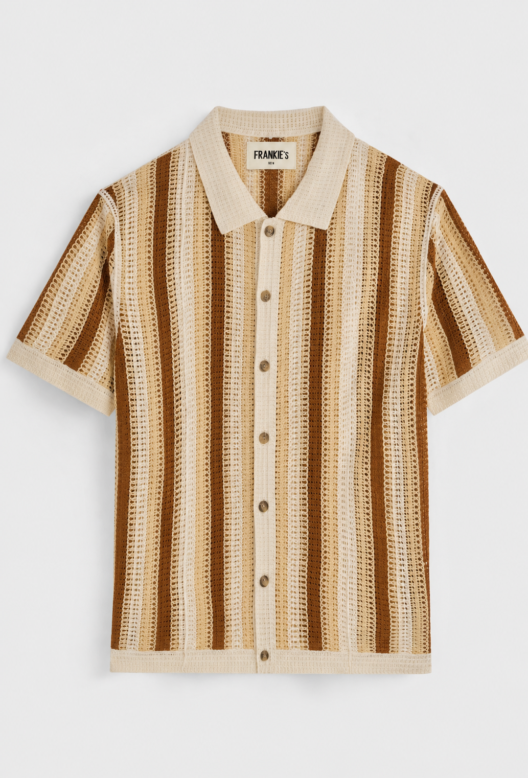 Positano Summer Set Striped Brown - Frankie's