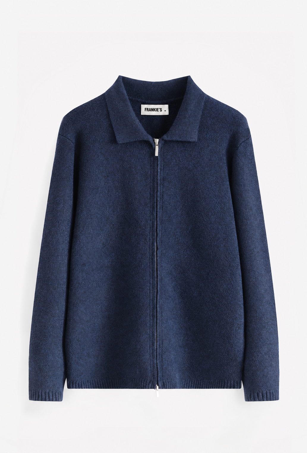 The Lorenzo Zip Knit Navy