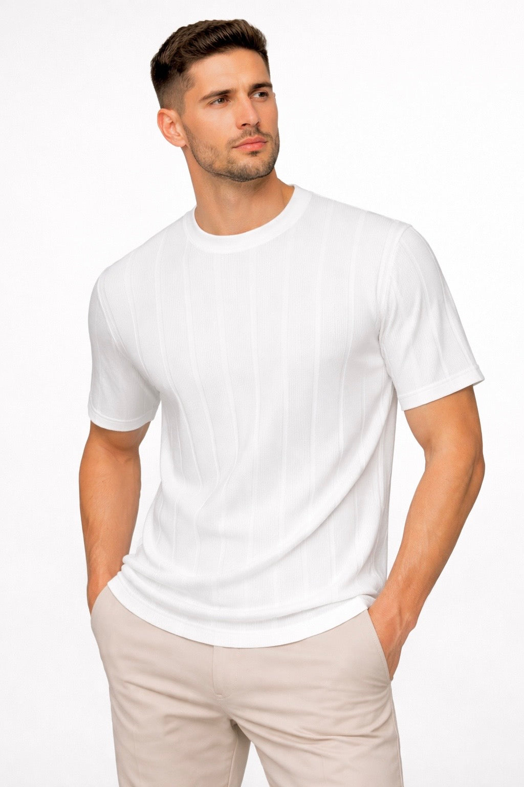 Classic Knitwear T-shirt White