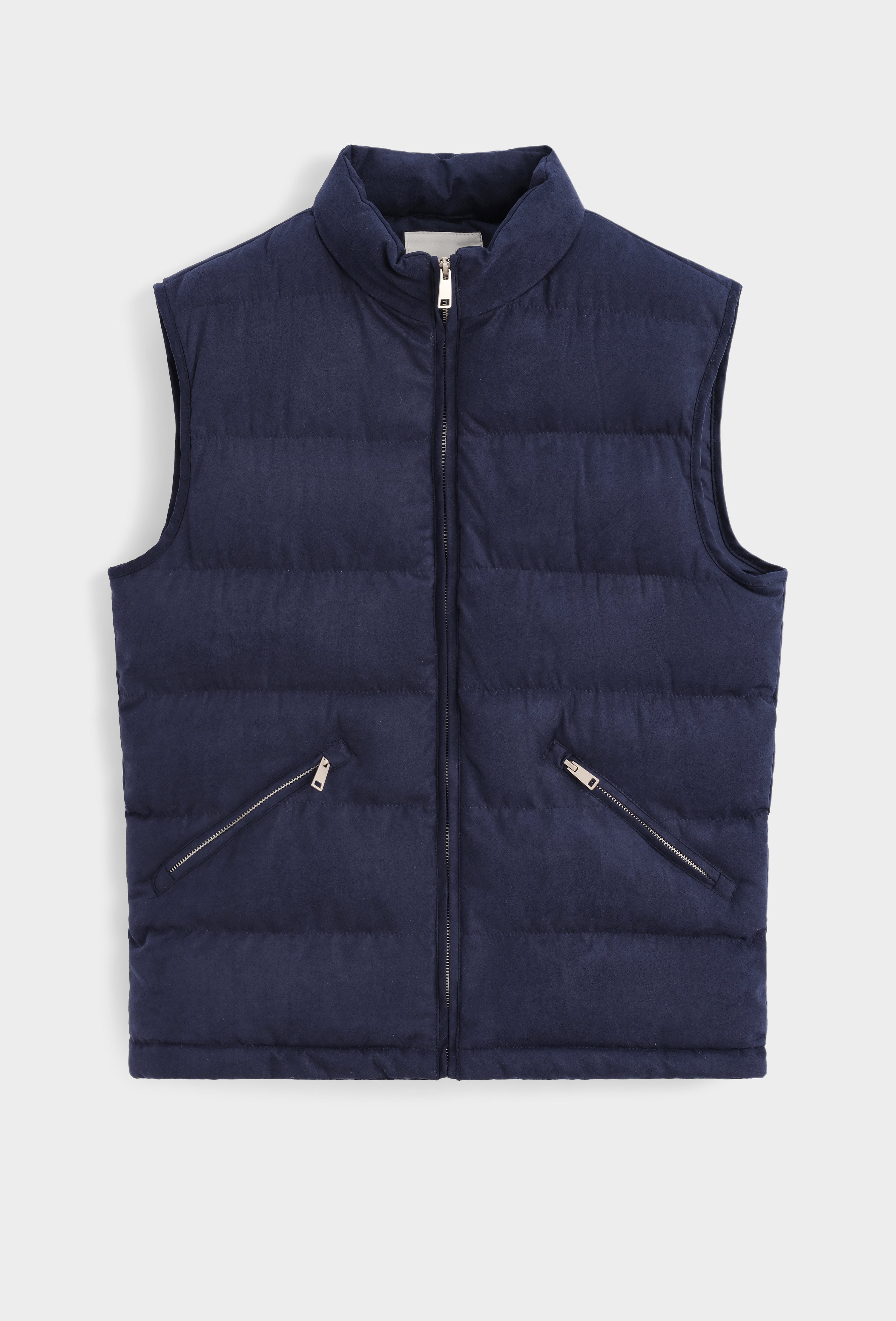Livigno Padded Bodywarmer Navy Blue