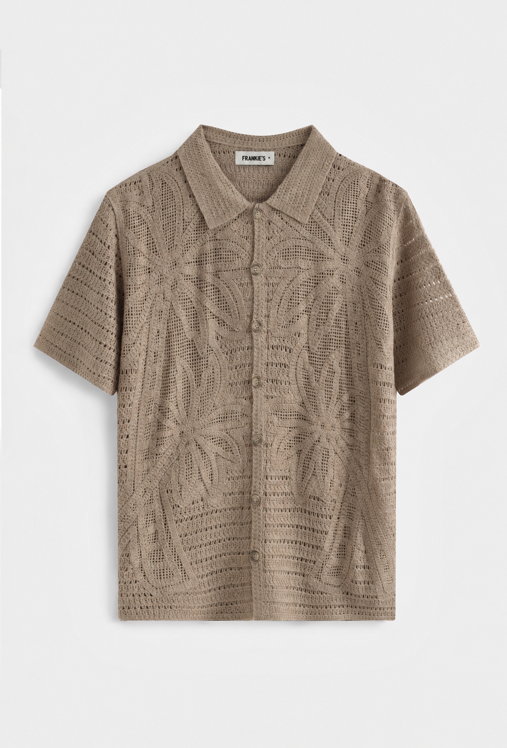 Paros Knitted Shirt Brown