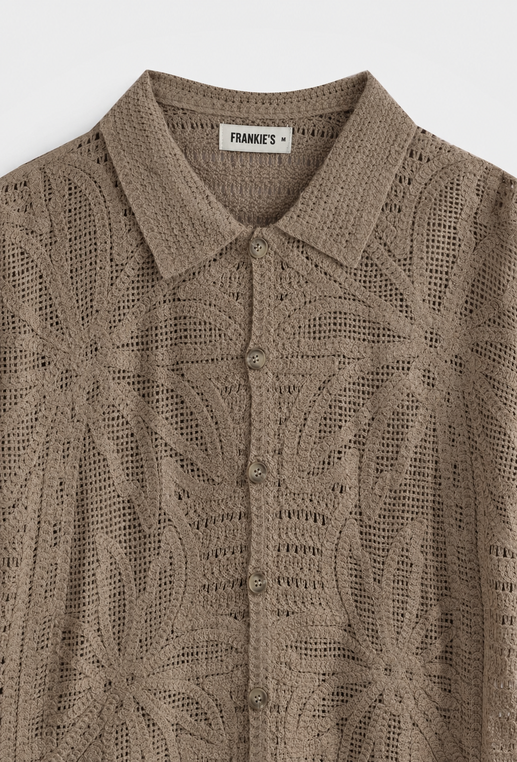 Paros Knitted Shirt Brown