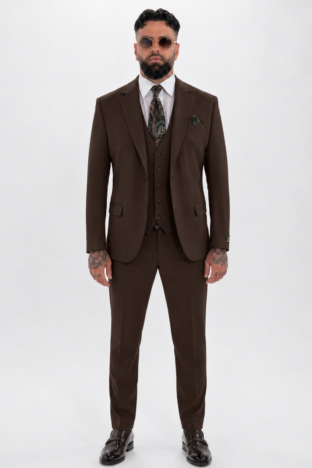 Suit Three Piece Valencia Brown