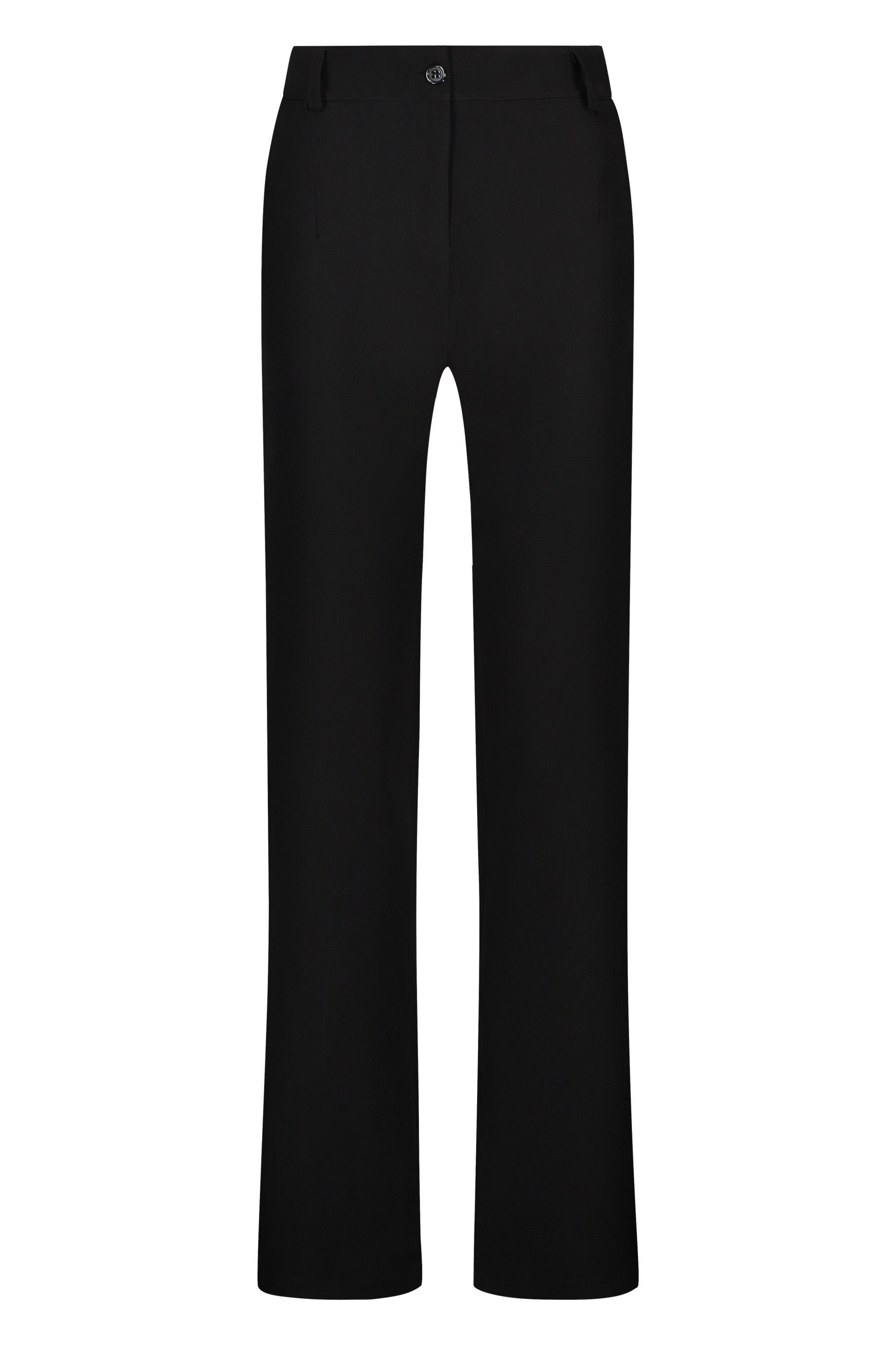 Pantalon straight fit black